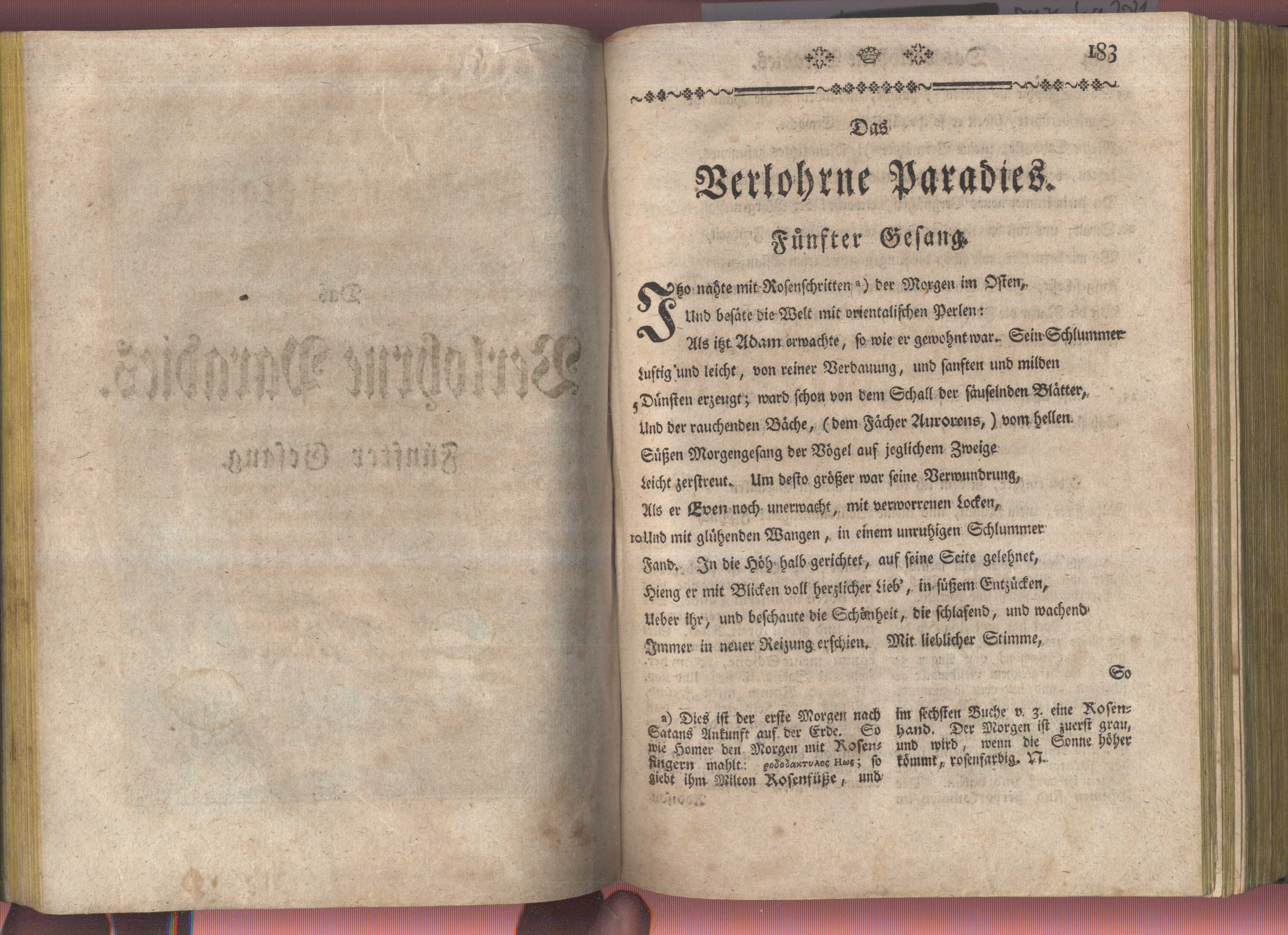 Náhledový obrázek SF 10283 – Das verlohrne Paradies, 1.–2., 1762, 1763 - 27