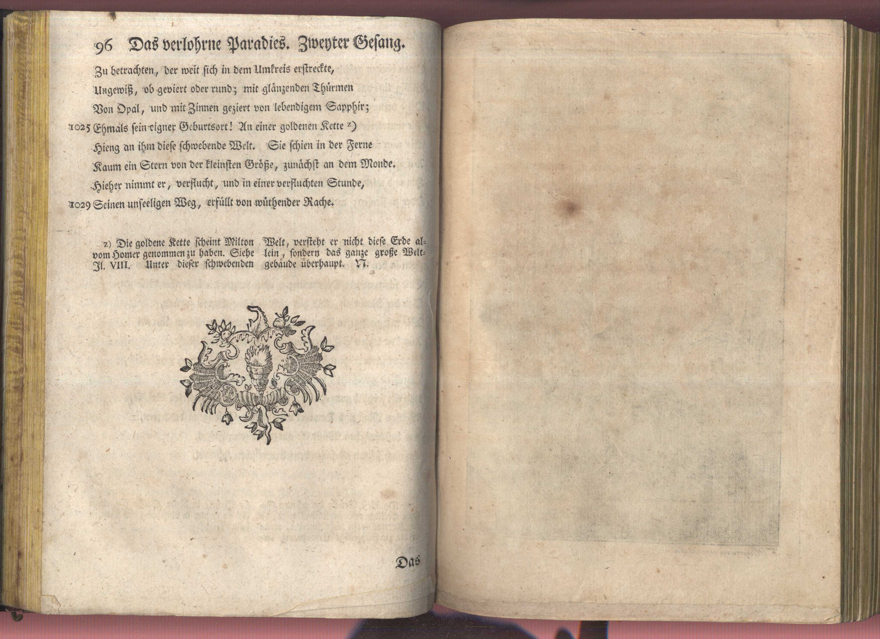 Náhledový obrázek SF 10283 – Das verlohrne Paradies, 1.–2., 1762, 1763 - 5