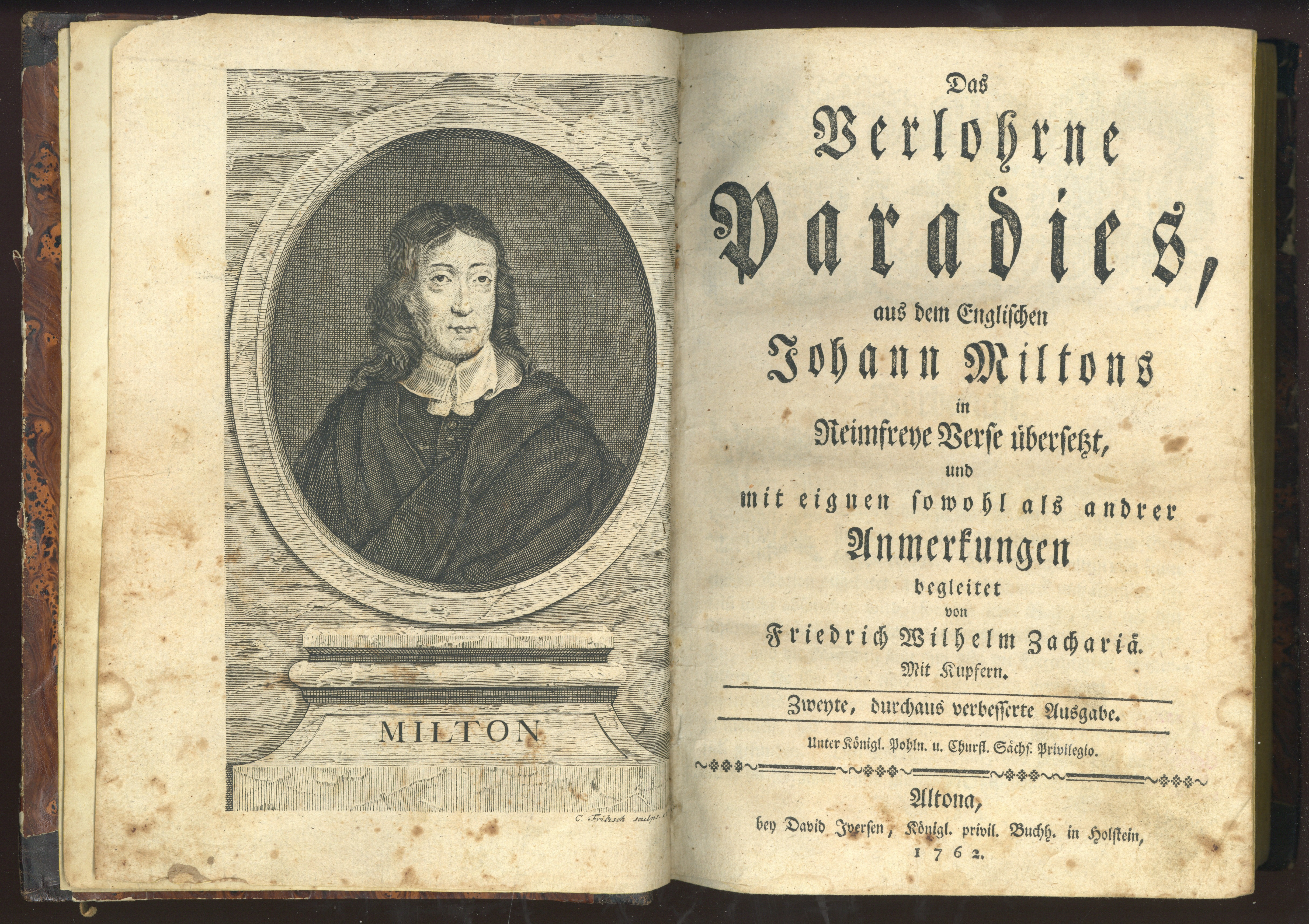 Náhledový obrázek SF 10283 – Das verlohrne Paradies, 1.–2., 1762, 1763 - 26