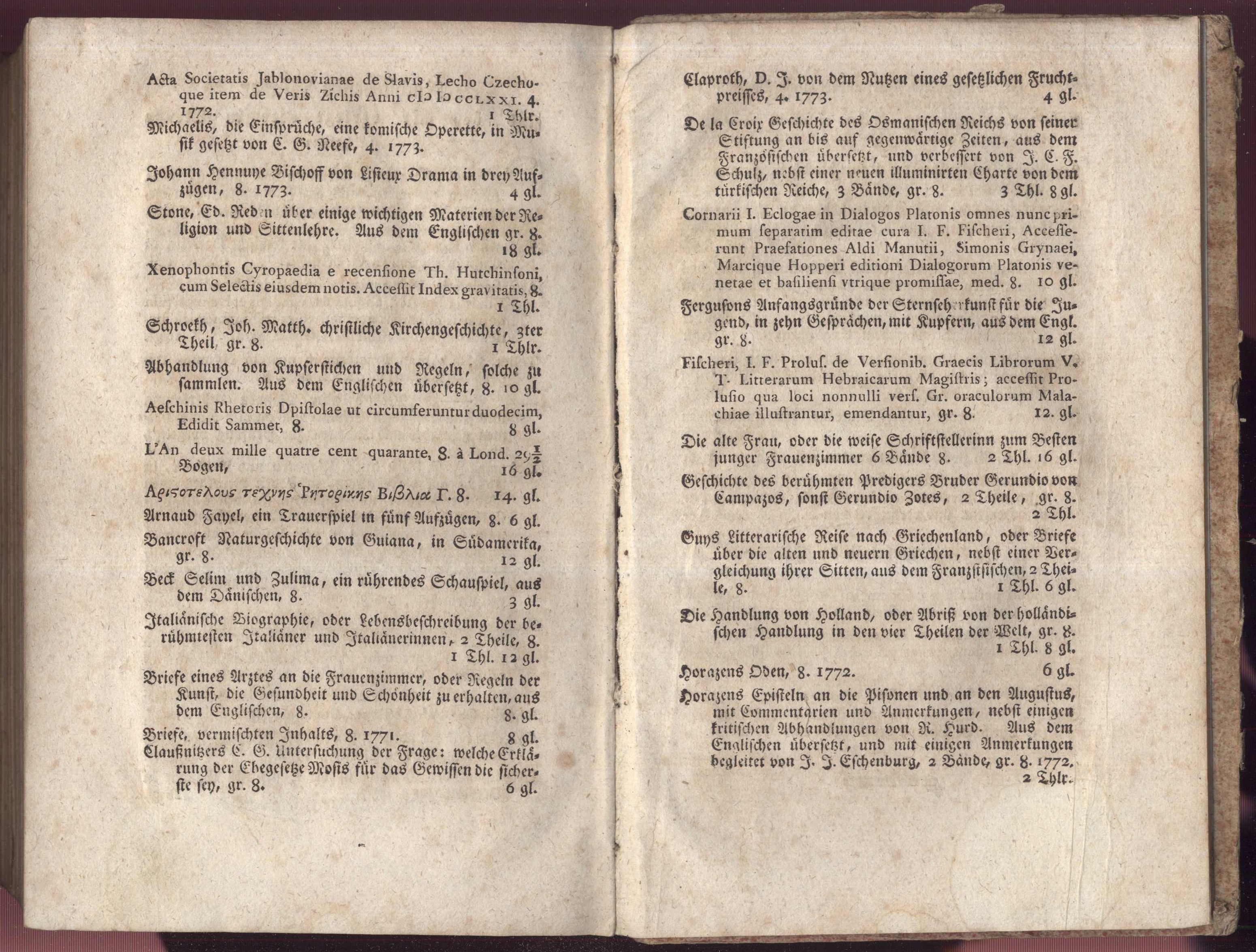 Náhledový obrázek SF 10438 – Die Geschichte Moritzens, 1.–2., 1774 - 5
