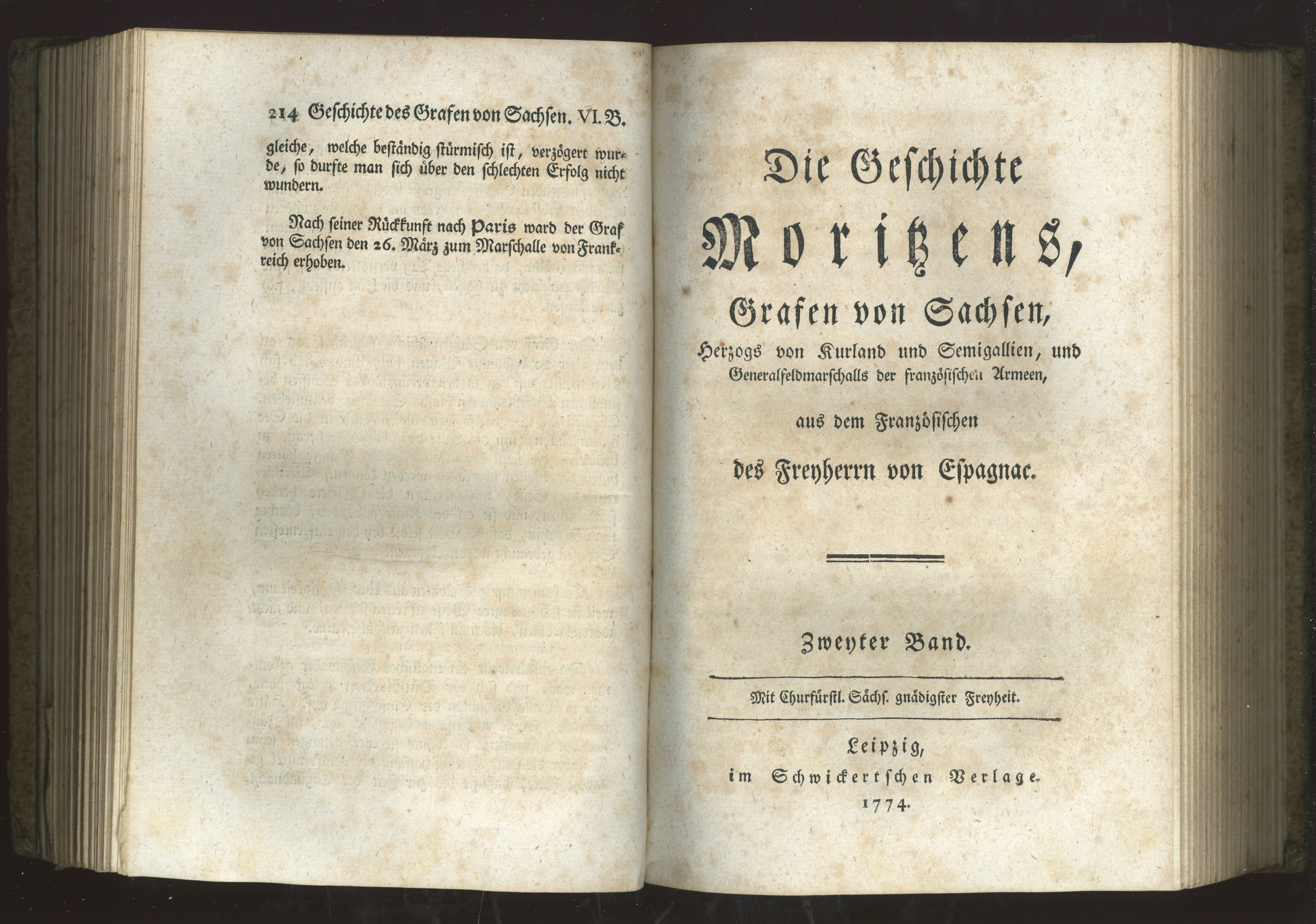 Náhledový obrázek SF 10438 – Die Geschichte Moritzens, 1.–2., 1774 - 3