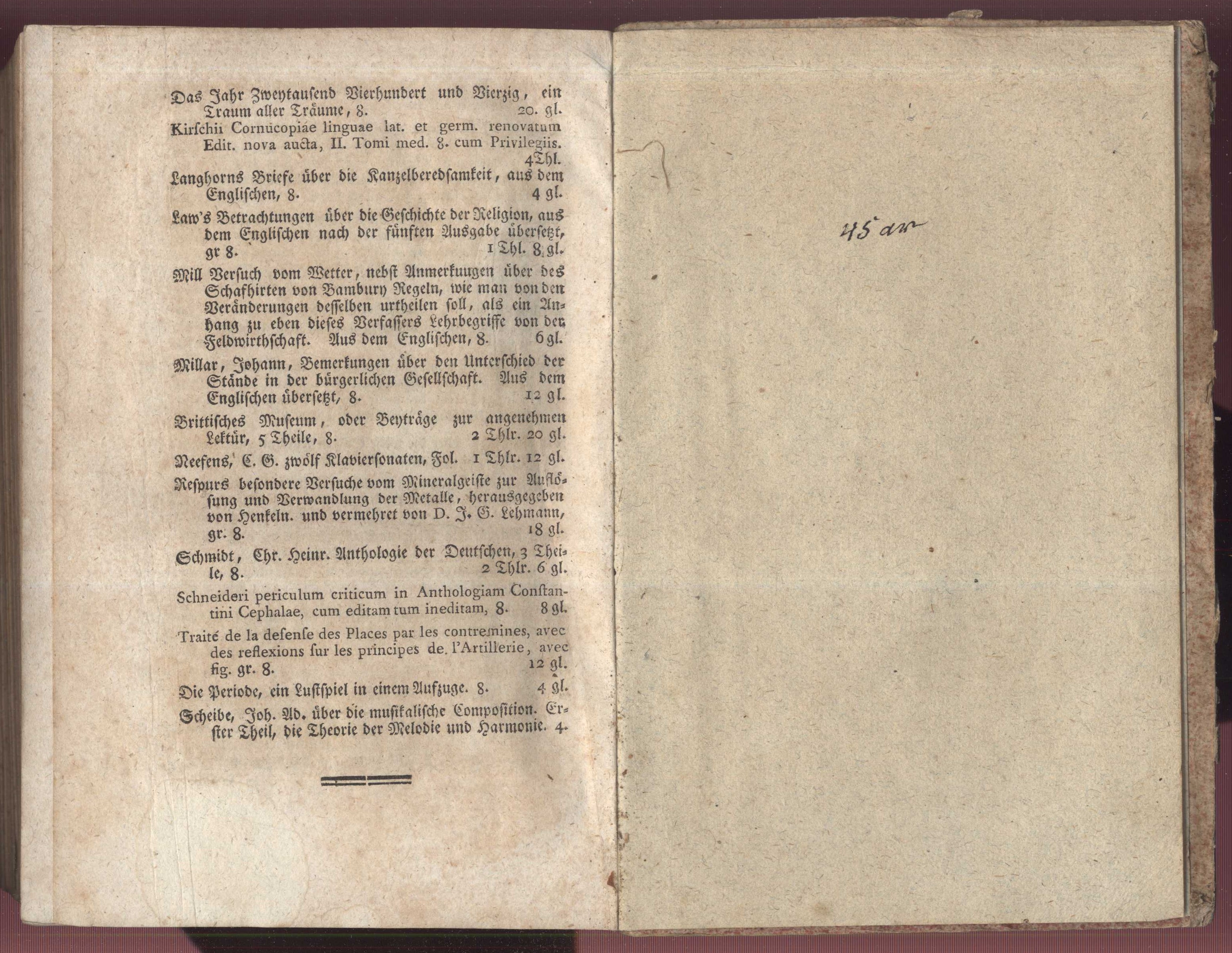 Náhledový obrázek SF 10438 – Die Geschichte Moritzens, 1.–2., 1774 - 6
