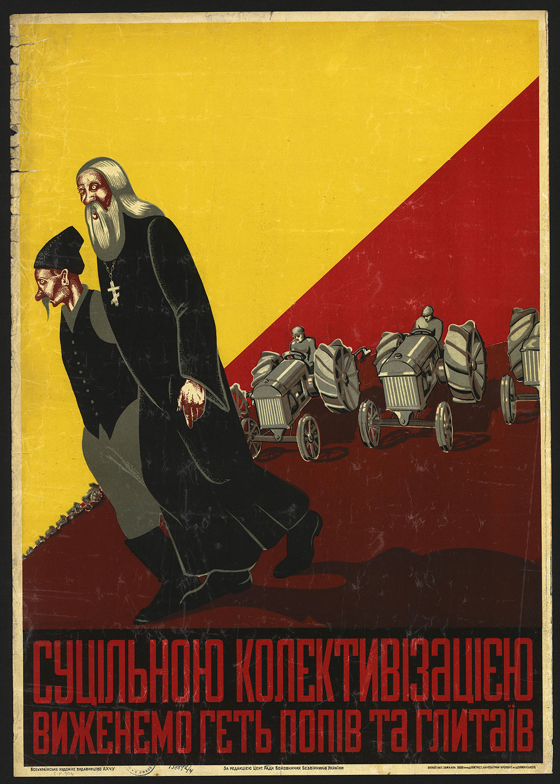 Náhledový obrázek Úplnou kolektivizací vyženeme kněze a kulaky - 1
