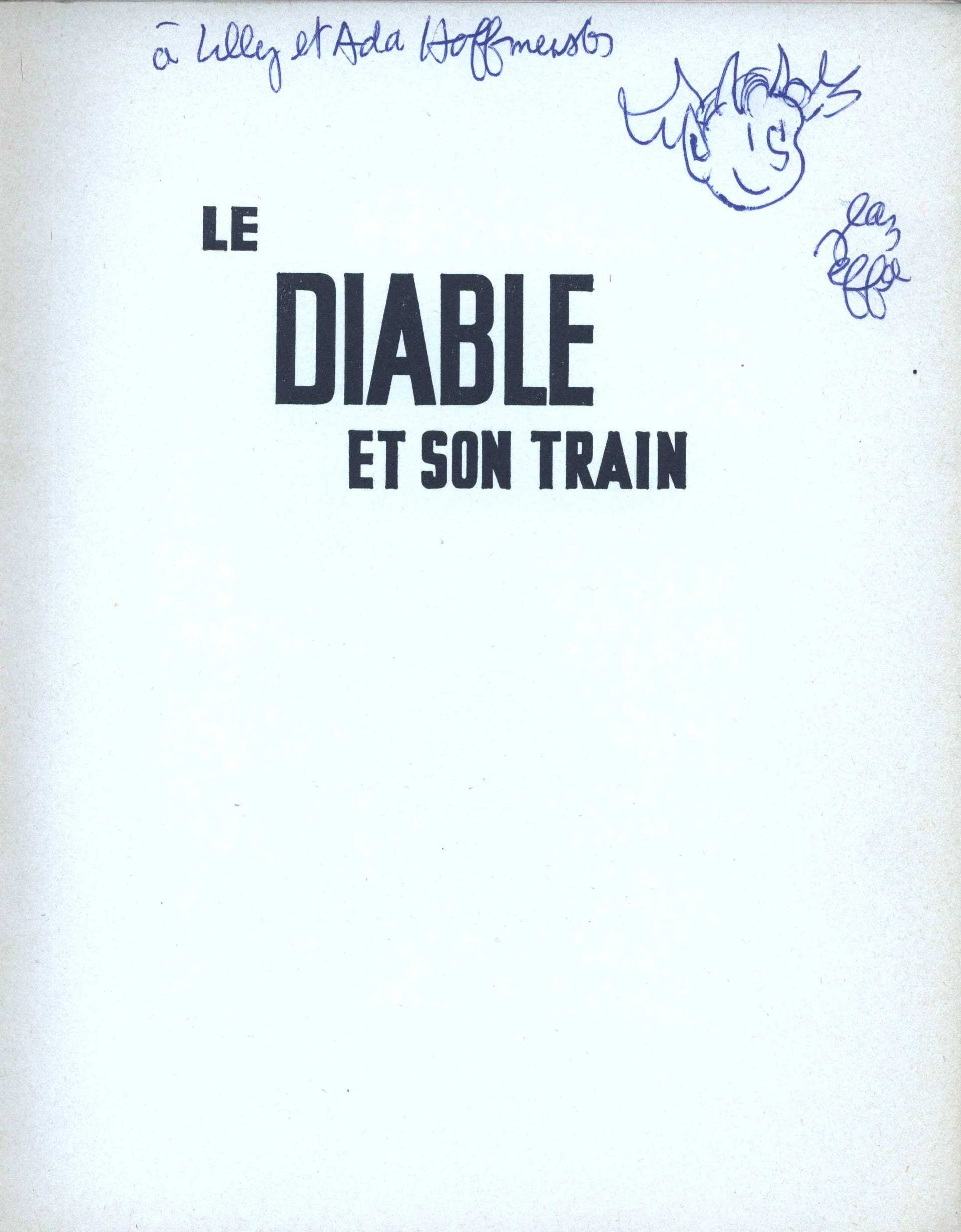 Náhledový obrázek předmětu Le Diable et son train