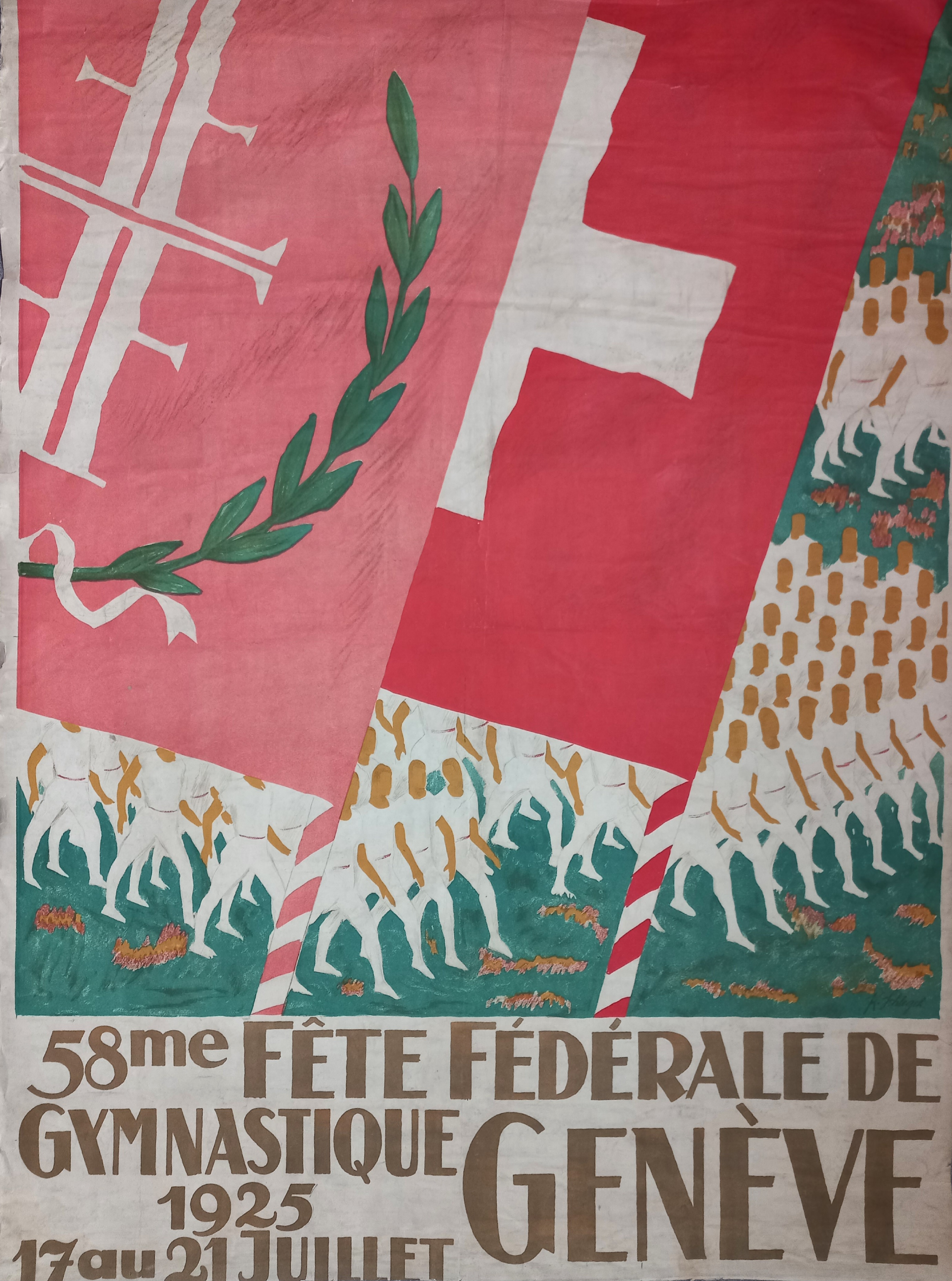 Náhledový obrázek Gymnastické slavnosti. Ženeva 1925 - 1