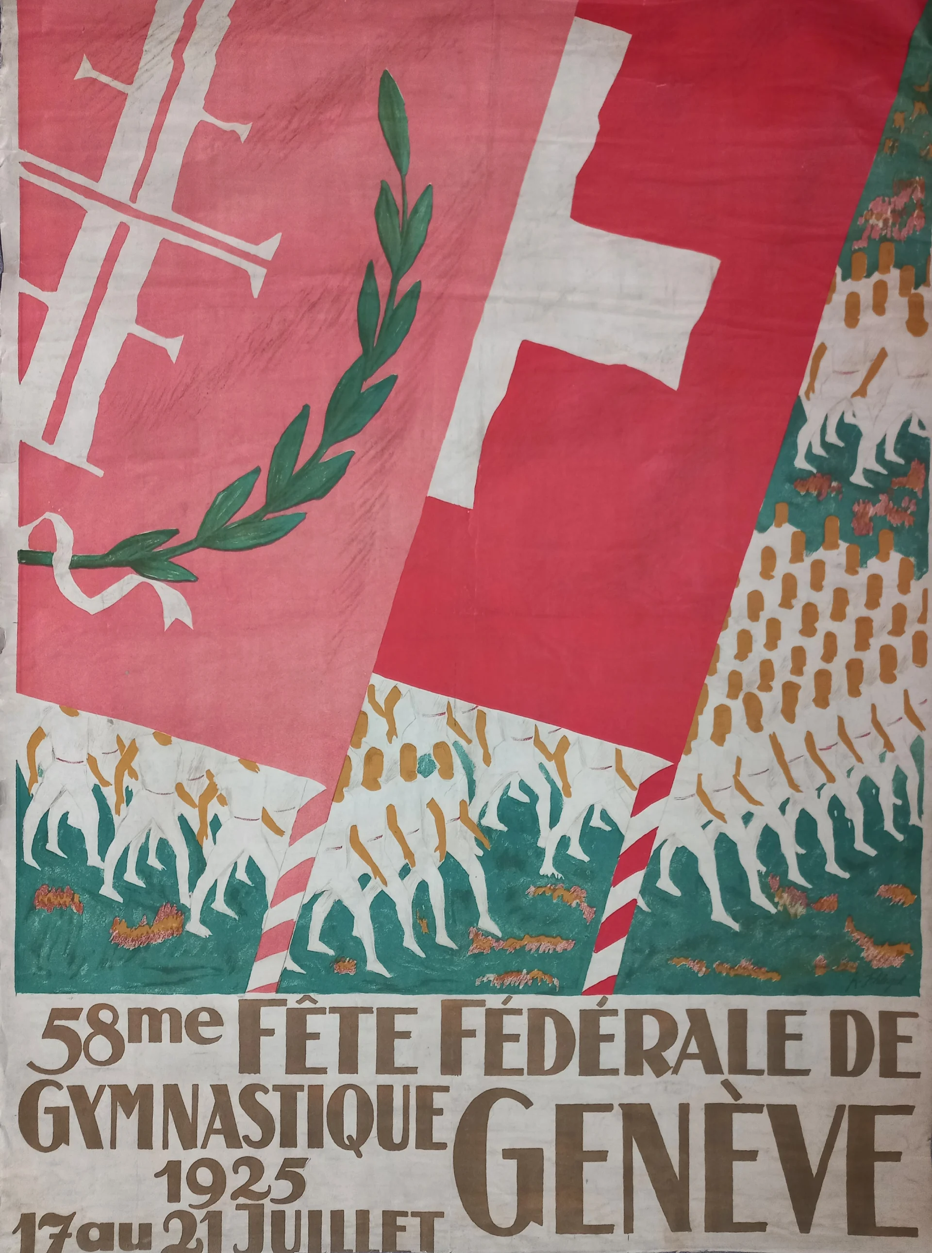 Náhledový obrázek předmětu Gymnastické slavnosti. Ženeva 1925