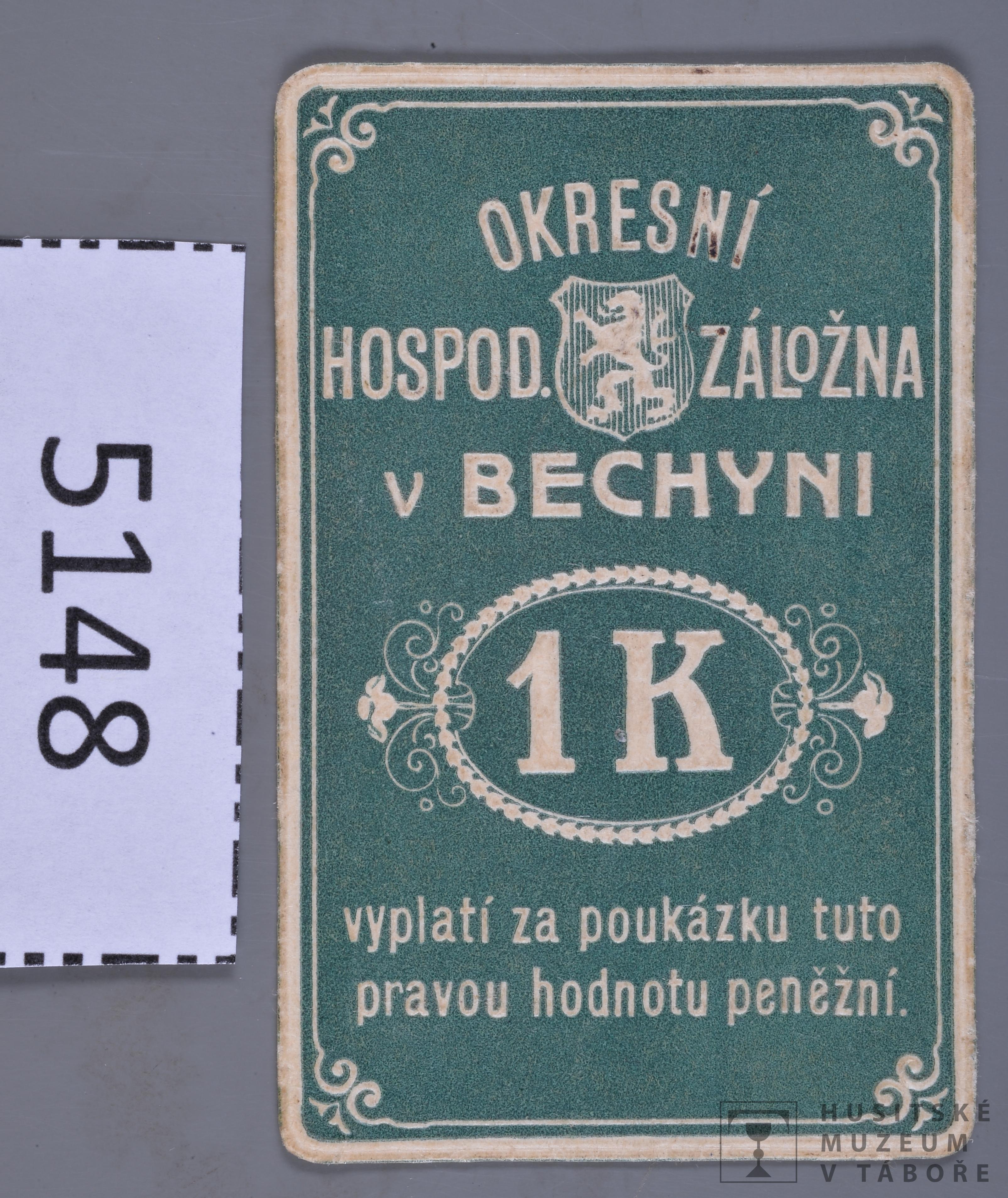 Náhledový obrázek Bankovka - 1