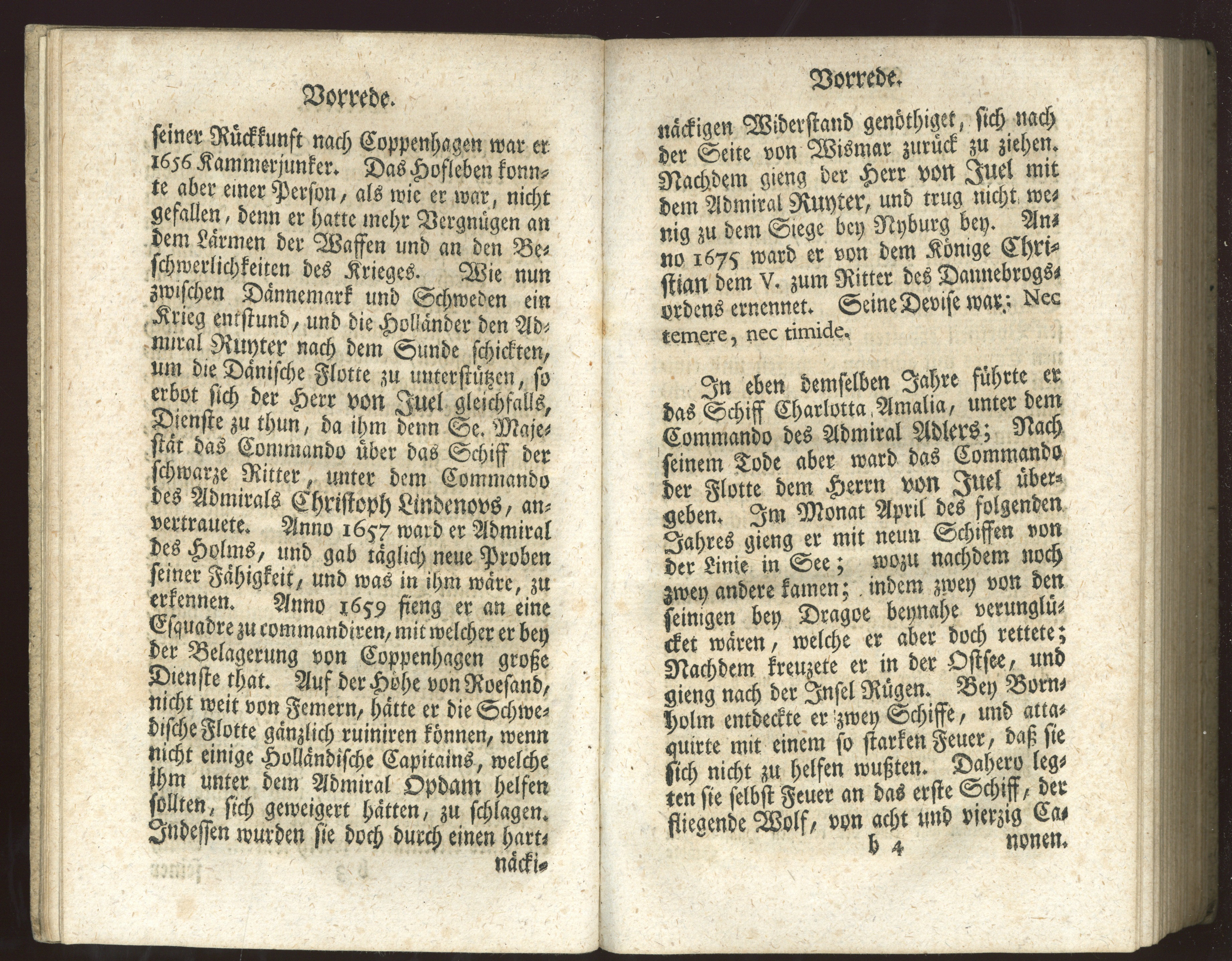 Náhledový obrázek SF 10347 – Leben des … Vice-Admirals, Herrn Just von Juels, 1756 - 10
