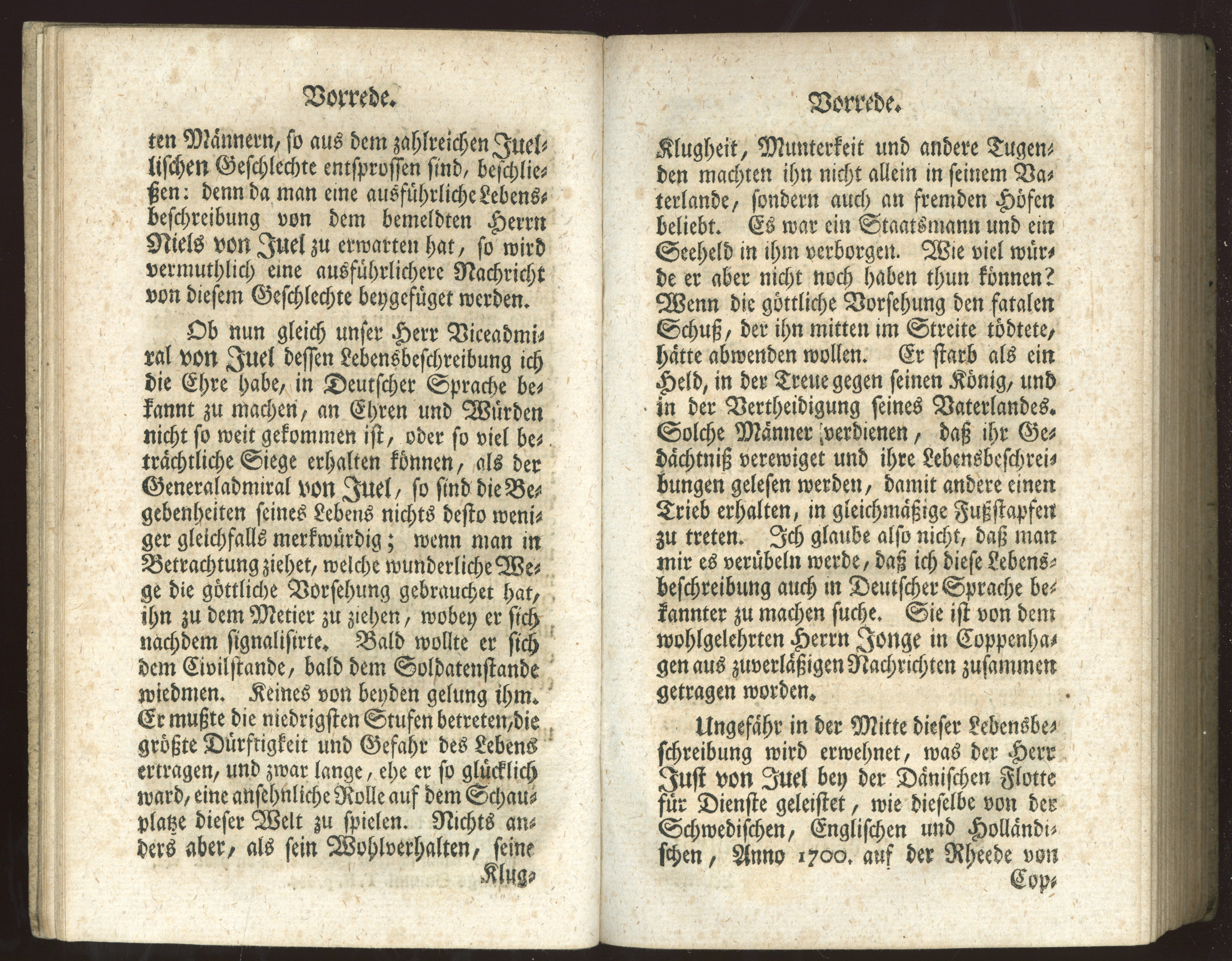 Náhledový obrázek SF 10347 – Leben des … Vice-Admirals, Herrn Just von Juels, 1756 - 1