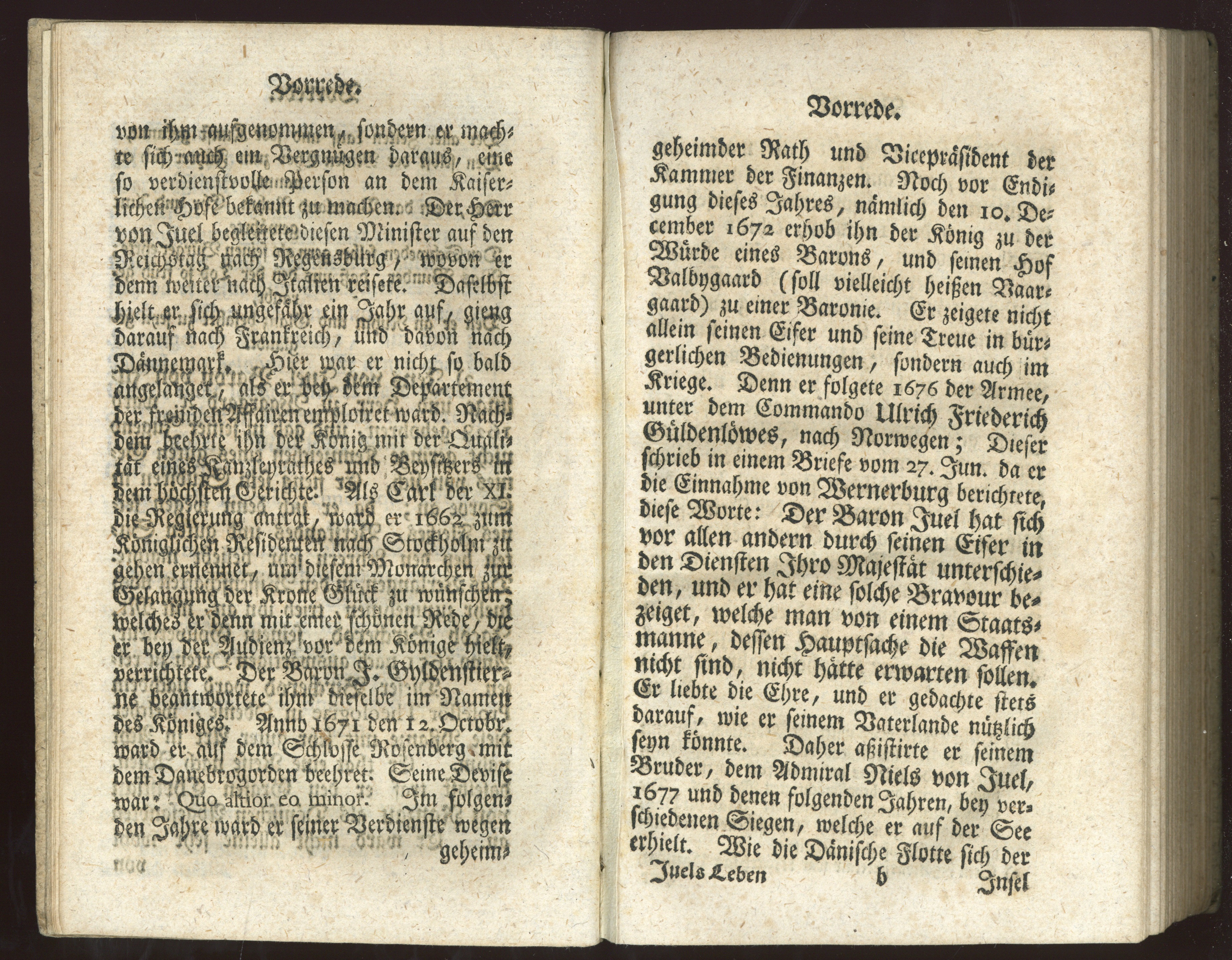 Náhledový obrázek SF 10347 – Leben des … Vice-Admirals, Herrn Just von Juels, 1756 - 5