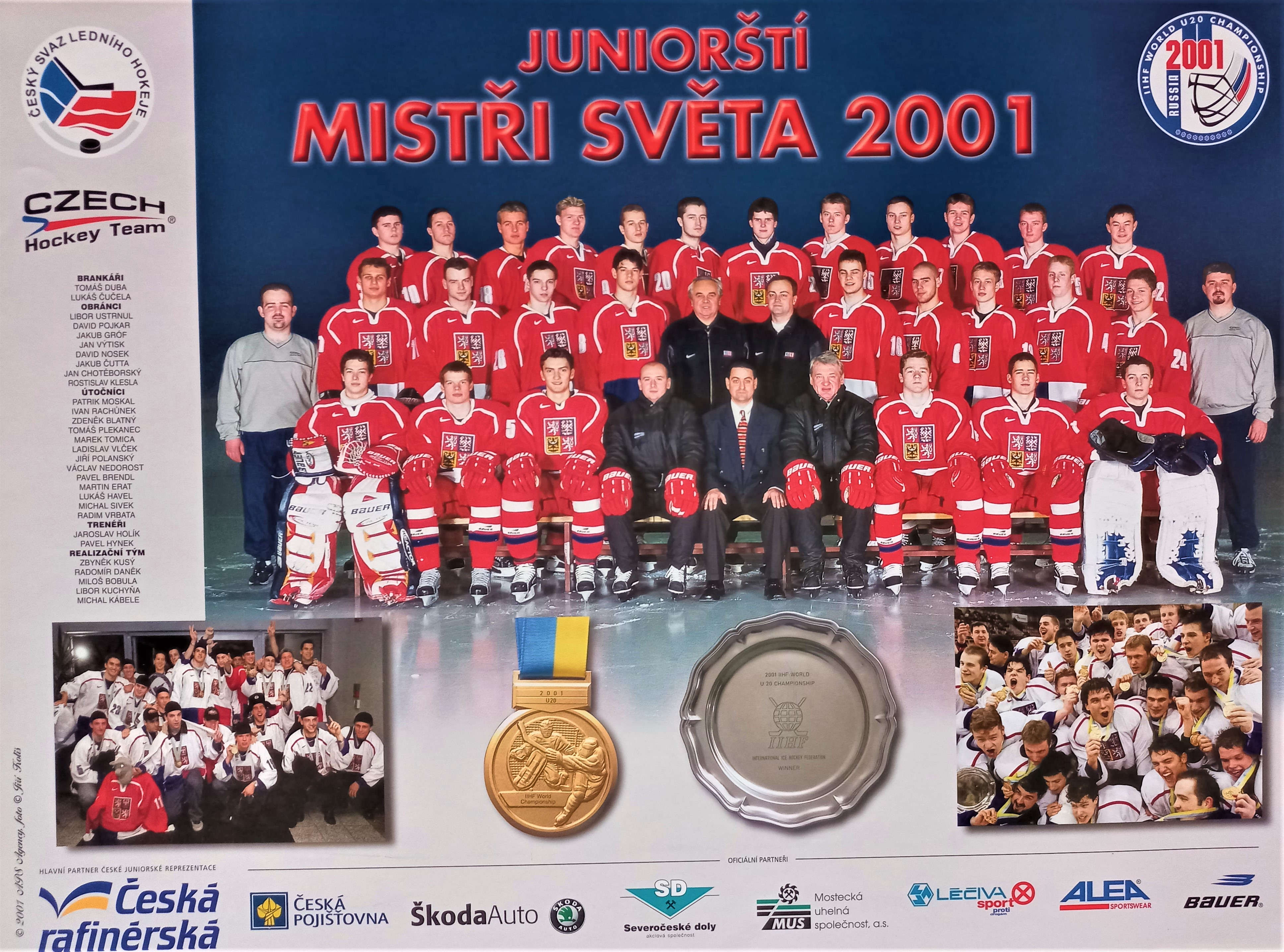 Náhledový obrázek Juniorští mistři světa 2001 - 1