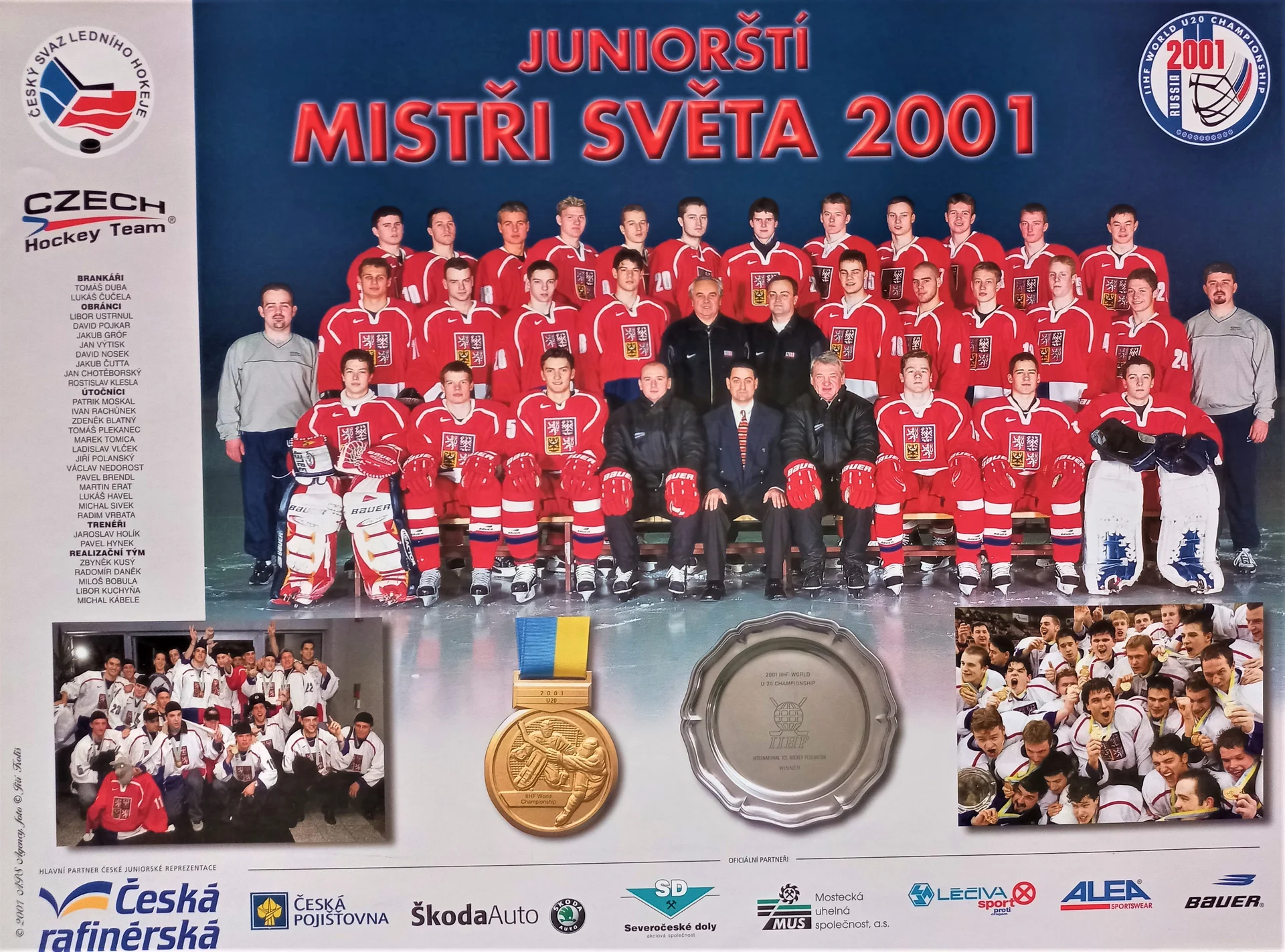 Náhledový obrázek předmětu Juniorští mistři světa 2001