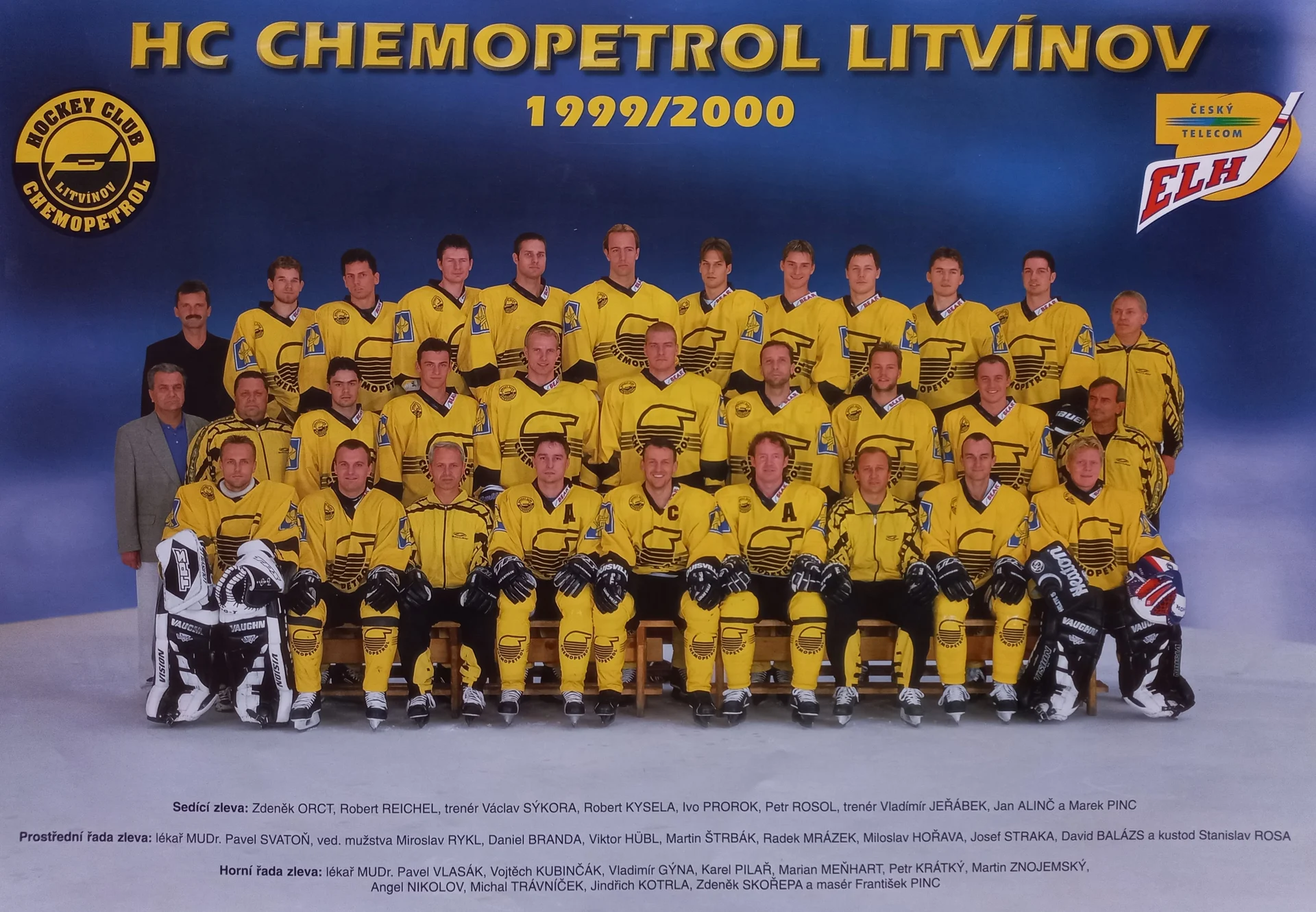 Náhledový obrázek předmětu HC Chemopetrol Litvínov 1999-2000