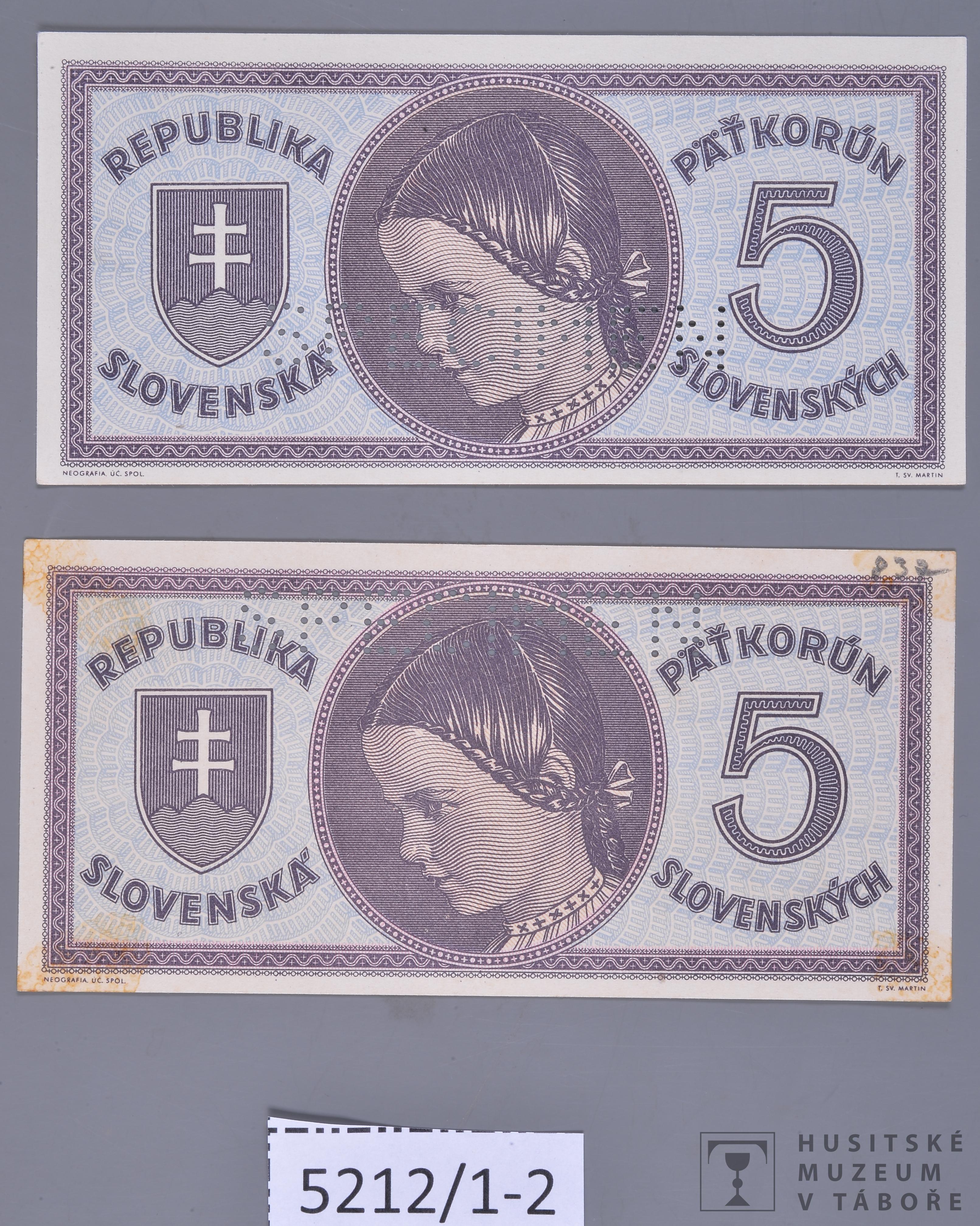 Náhledový obrázek Bankovka - 1