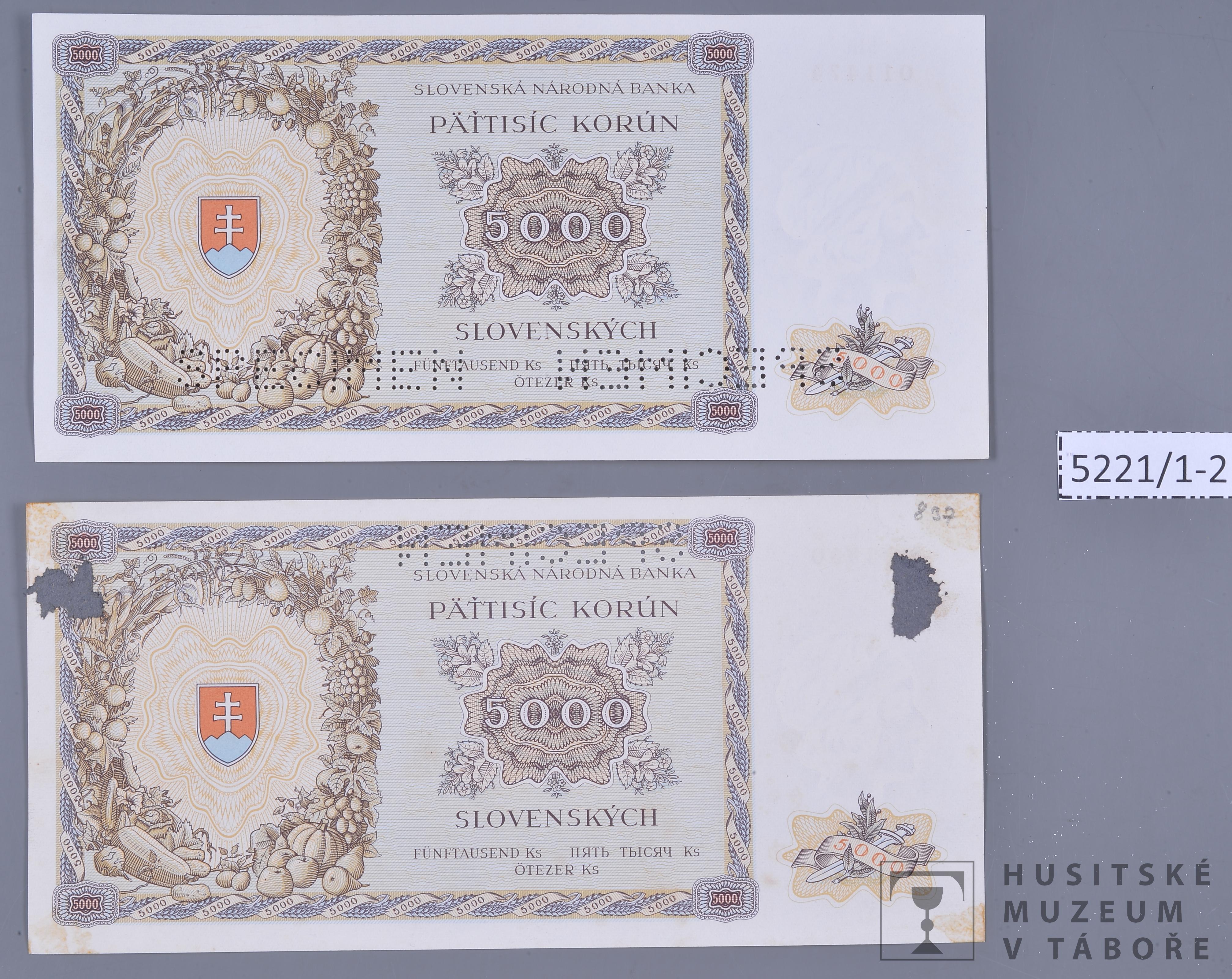 Náhledový obrázek Bankovka - 2