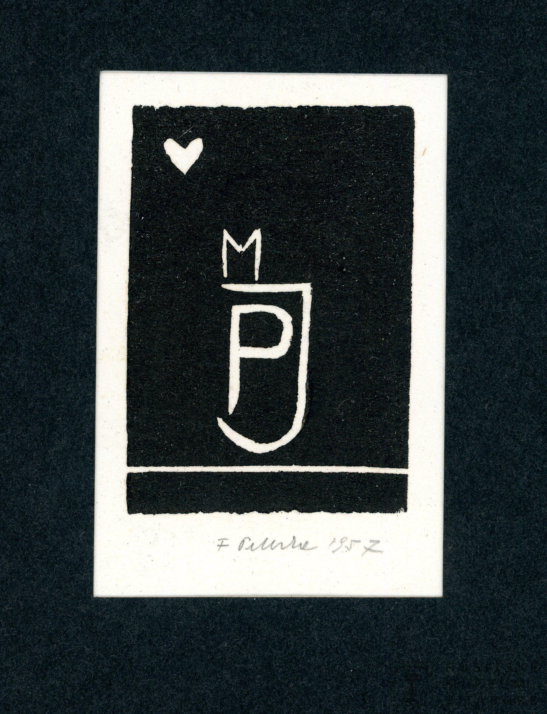 Náhledový obrázek ex libris "Ex libris 26/1954" - 1