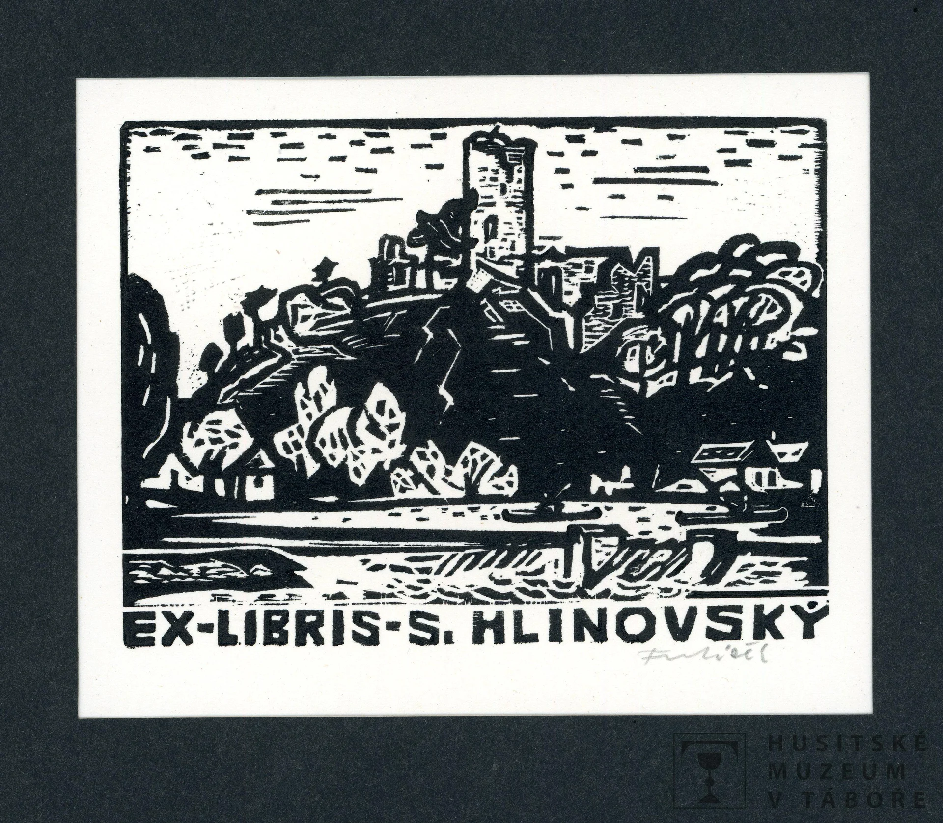 Náhledový obrázek předmětu ex libris "Ex libris 30/1959"