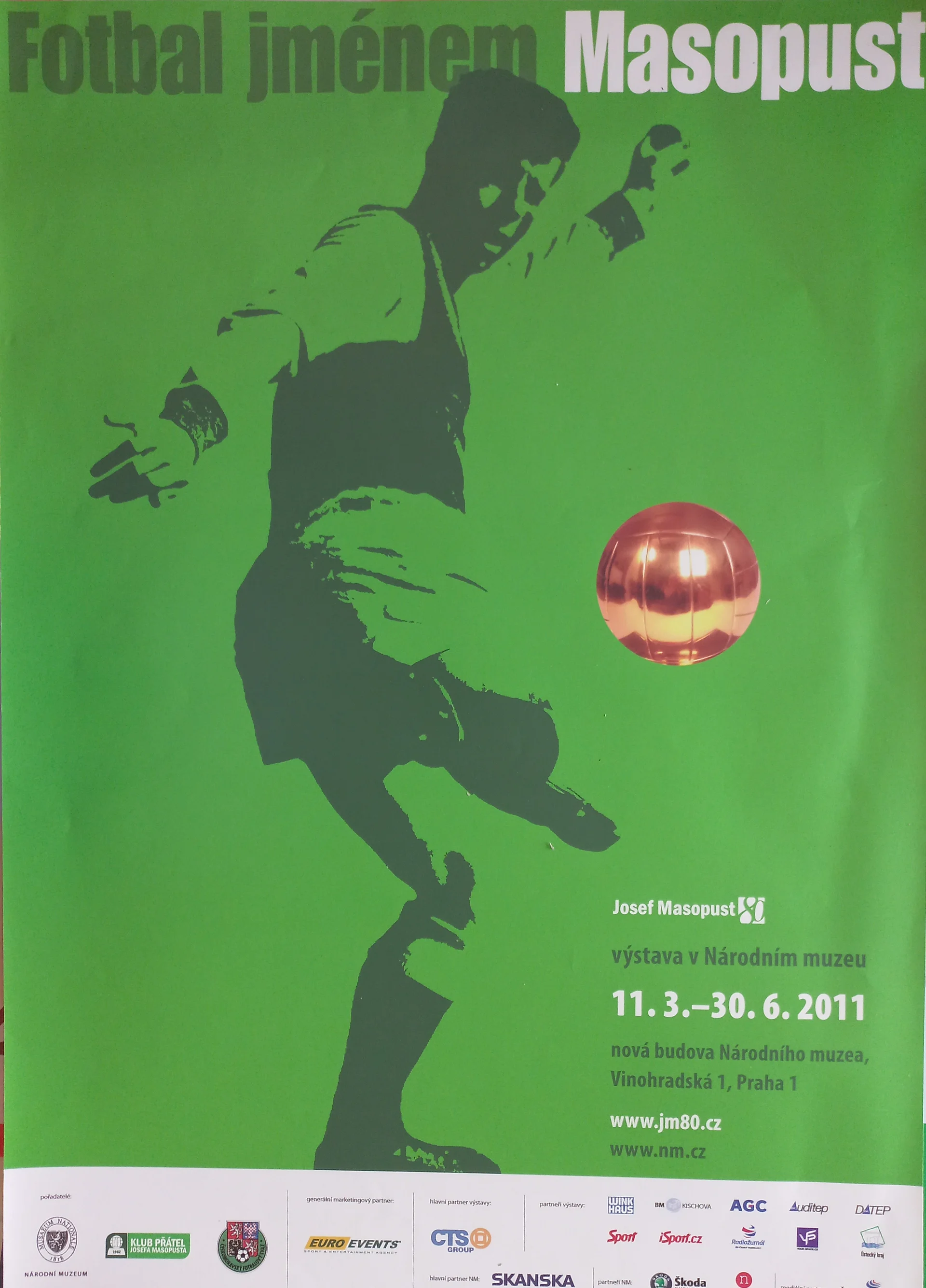 Náhledový obrázek předmětu Výstava STVS. Fotbal jménem Masopust