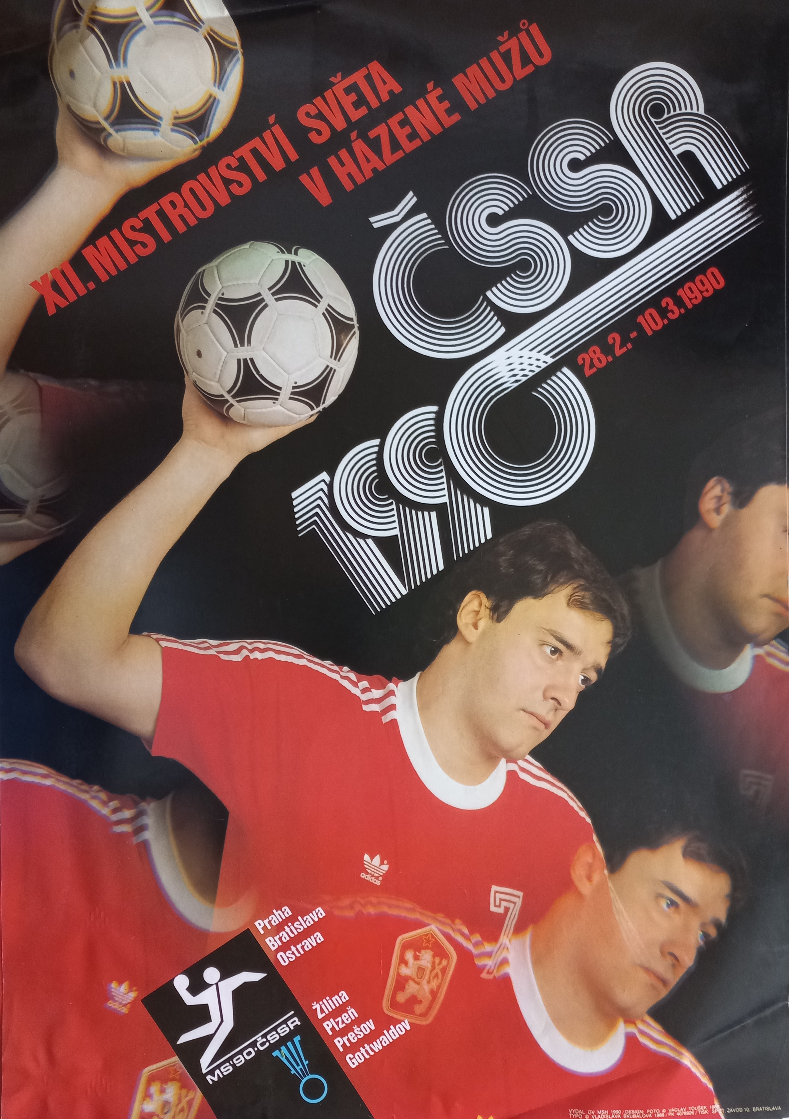 Náhledový obrázek Mistrovství světa v házené mužů. Československo 1990 - 1