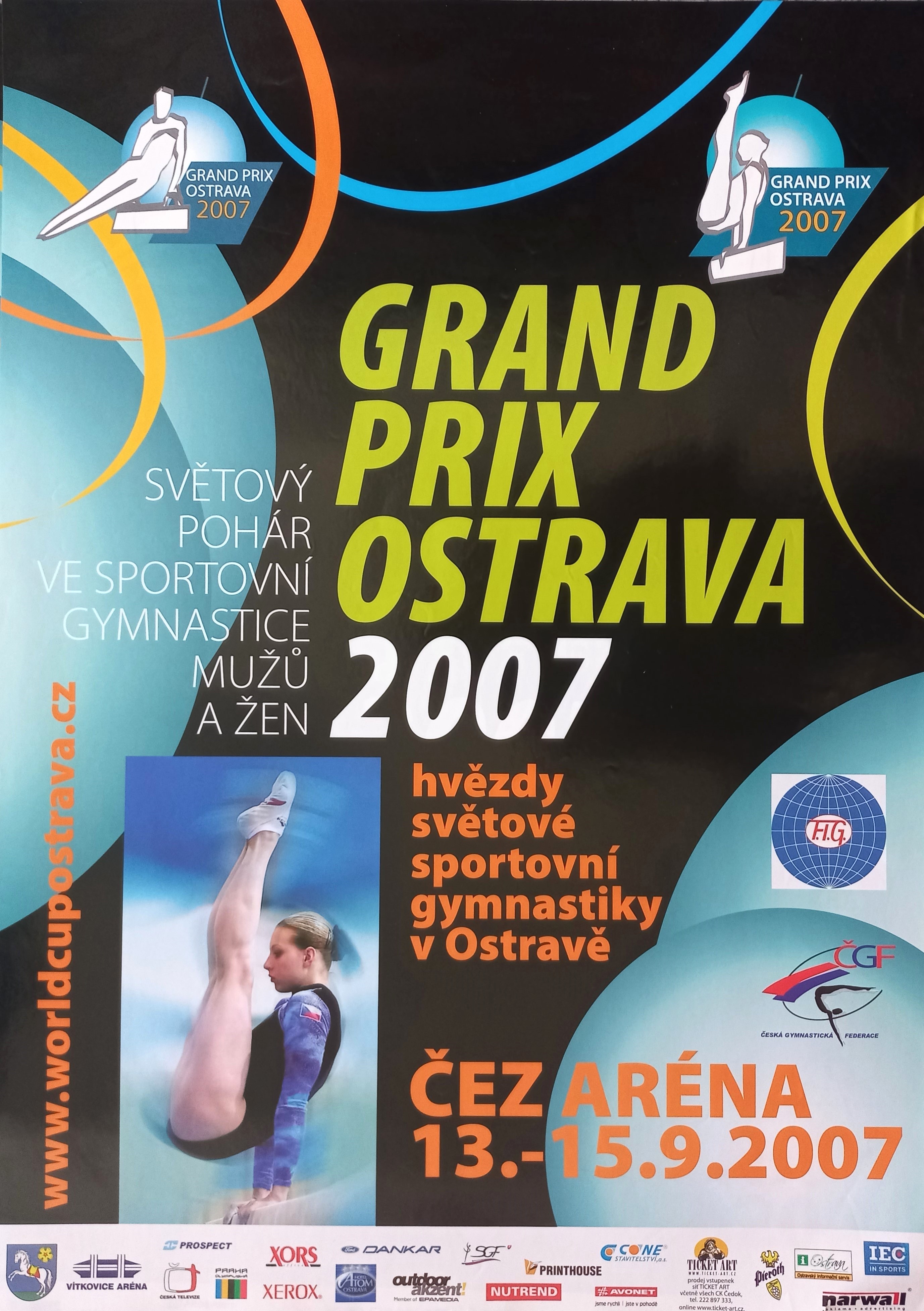 Náhledový obrázek Světový pohár ve sportovní gymnastice mužů a žen. Ostrava 2007 - 1