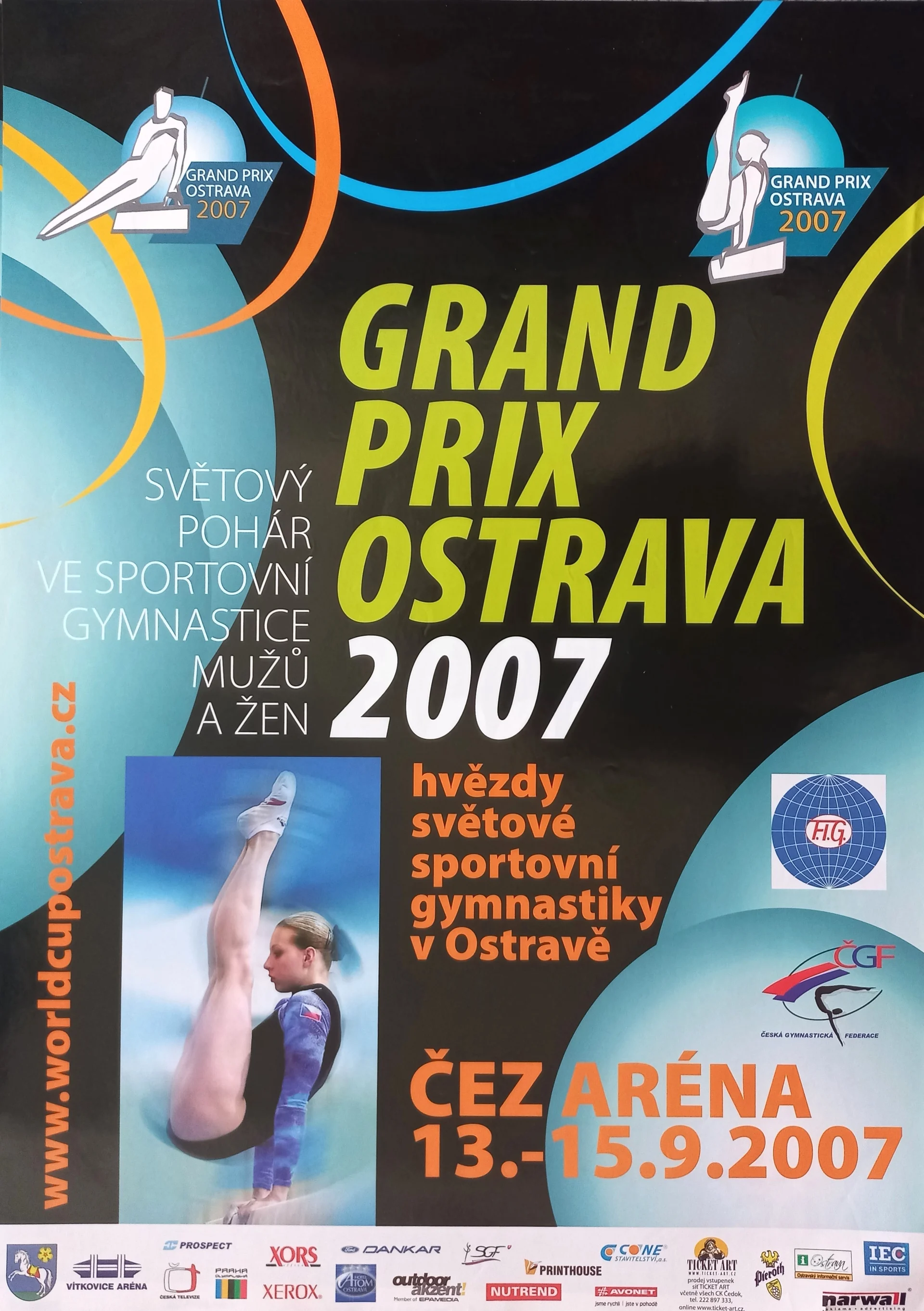 Náhledový obrázek předmětu Světový pohár ve sportovní gymnastice mužů a žen. Ostrava 2007