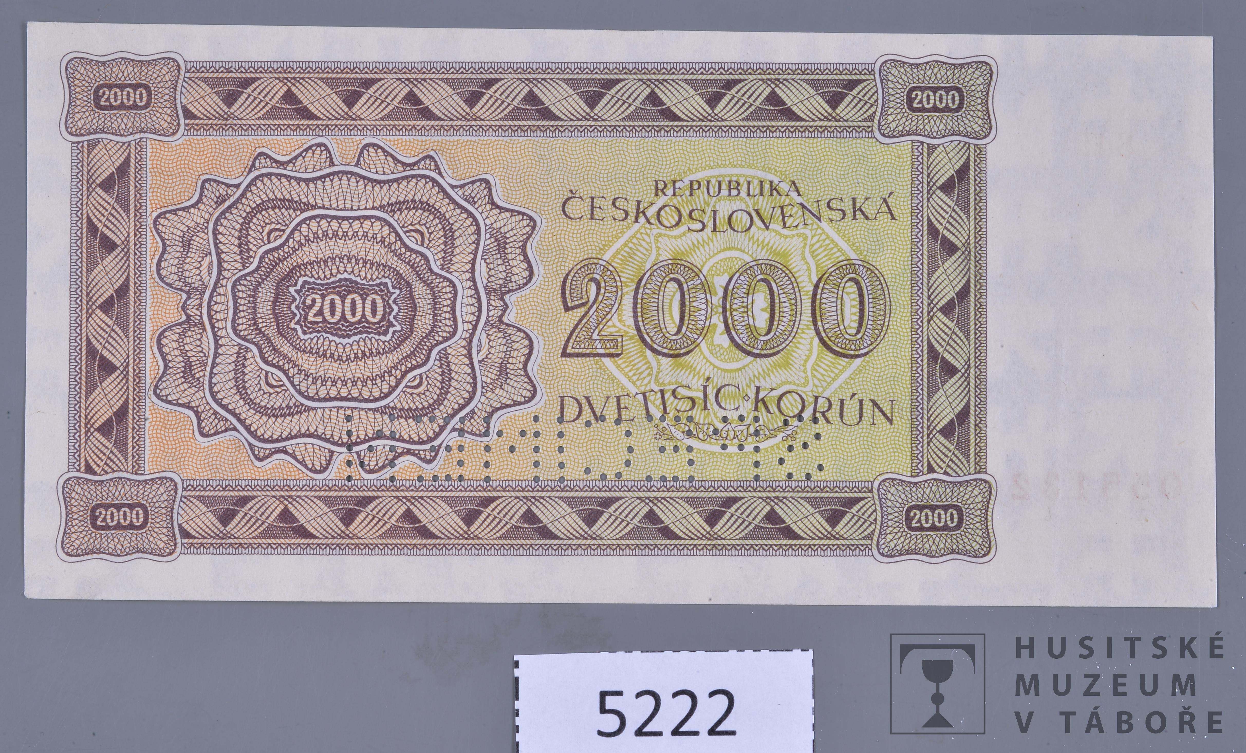 Náhledový obrázek Bankovka - 2