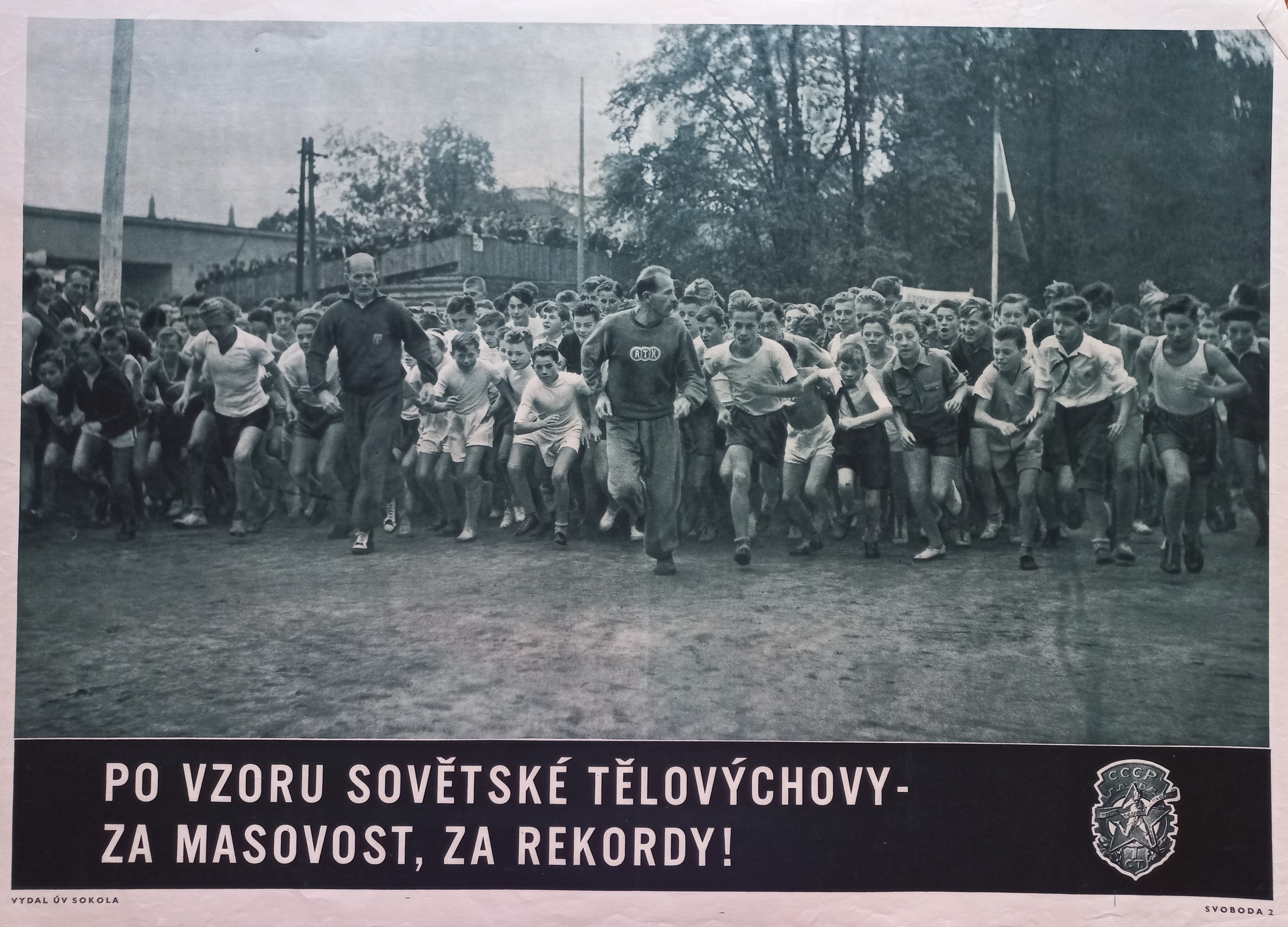 Náhledový obrázek Po vzoru sovětské tělovýchovy - za masovost, za rekordy! - 1