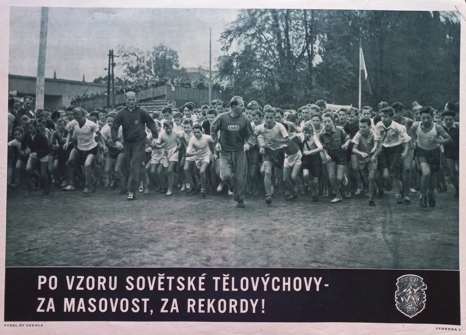 Náhledový obrázek předmětu Po vzoru sovětské tělovýchovy - za masovost, za rekordy!