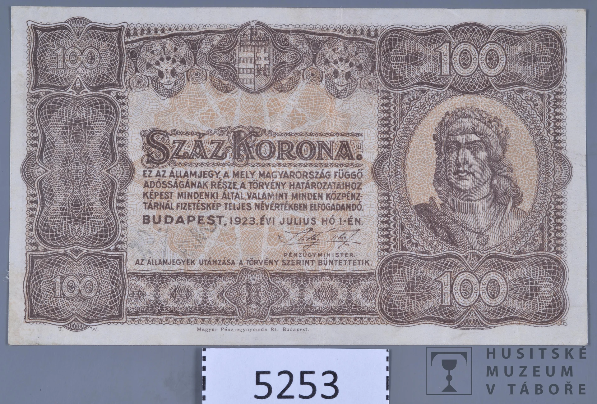 Náhledový obrázek předmětu Bankovka