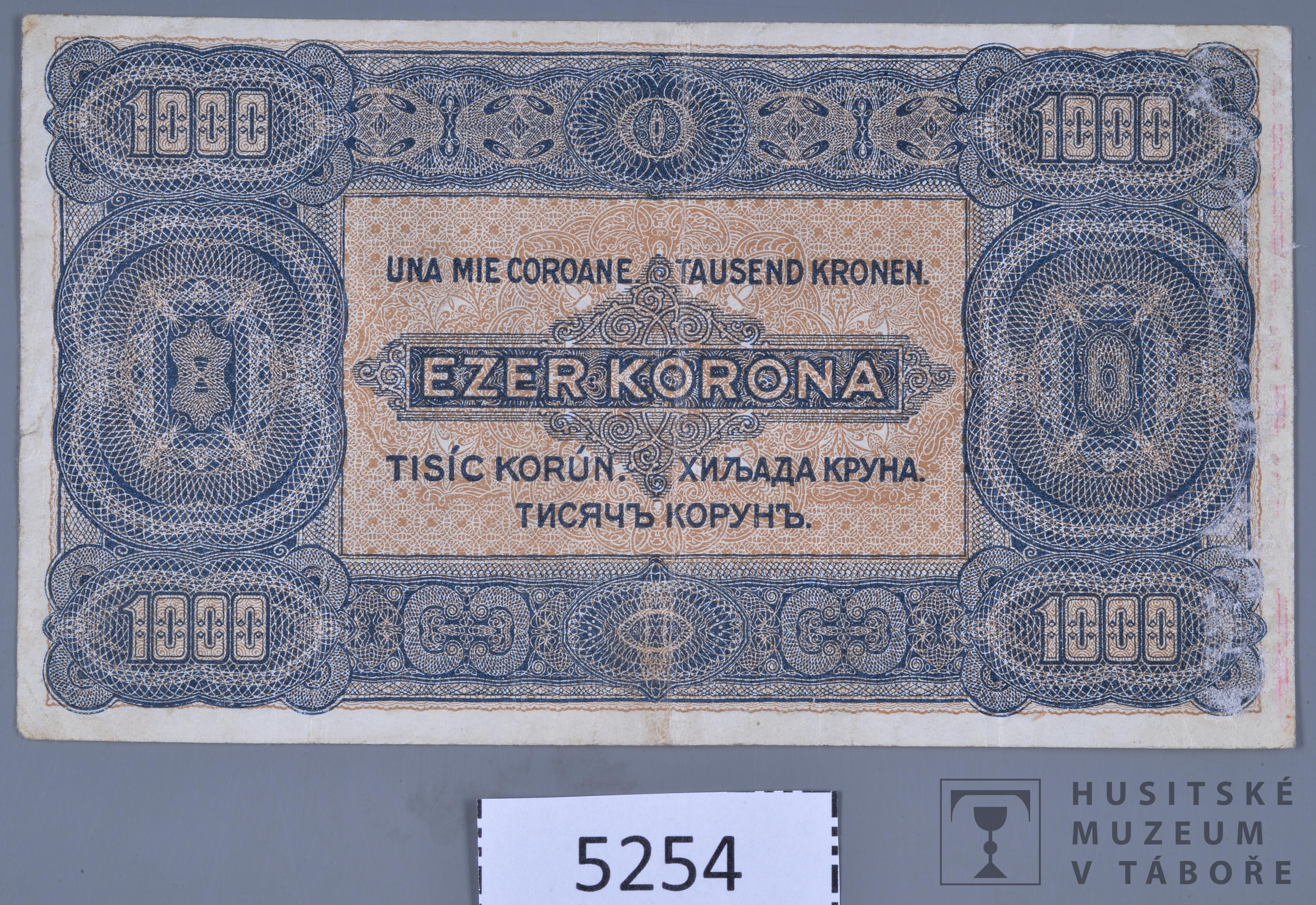Náhledový obrázek Bankovka - 2
