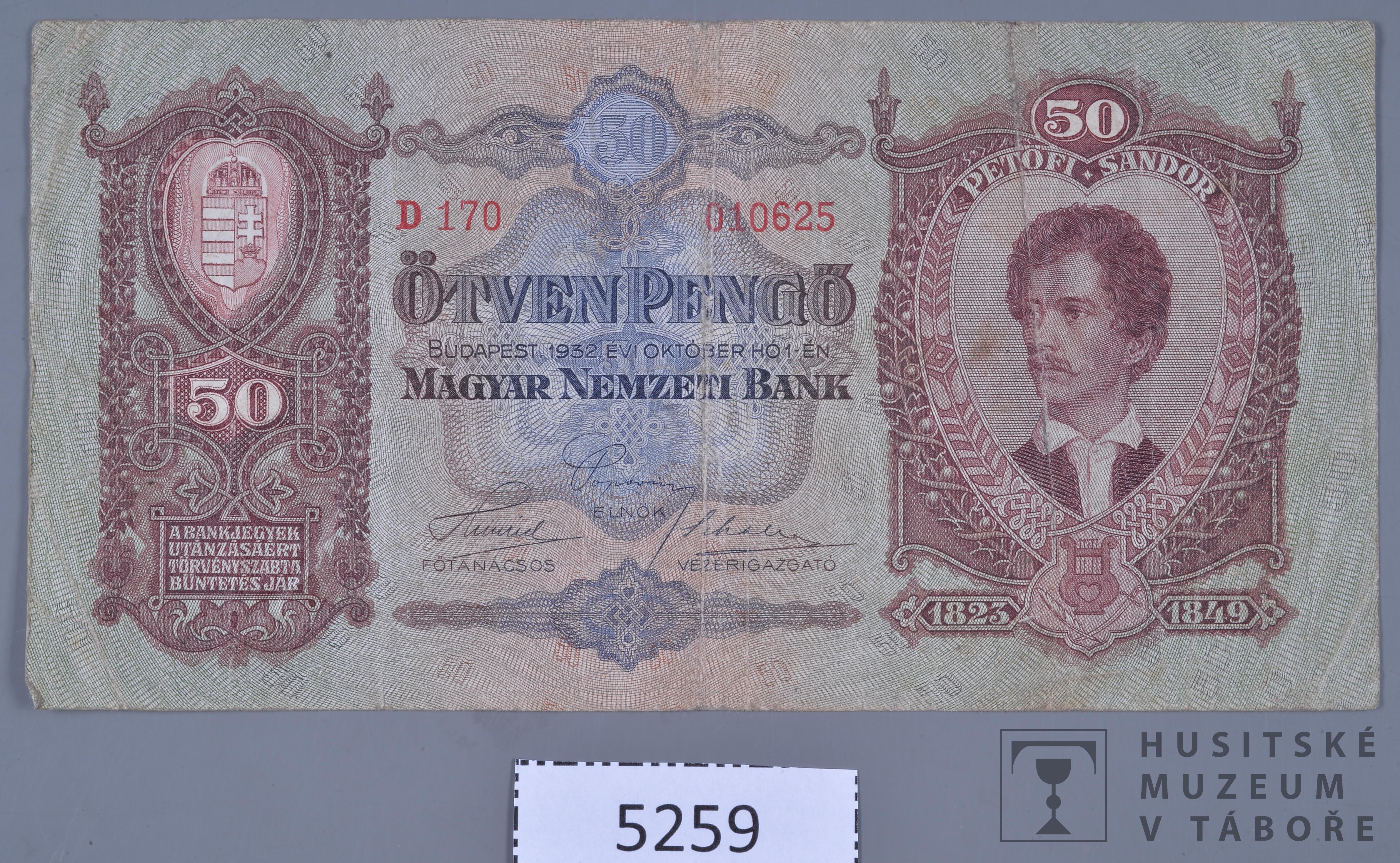 Náhledový obrázek Bankovka - 1