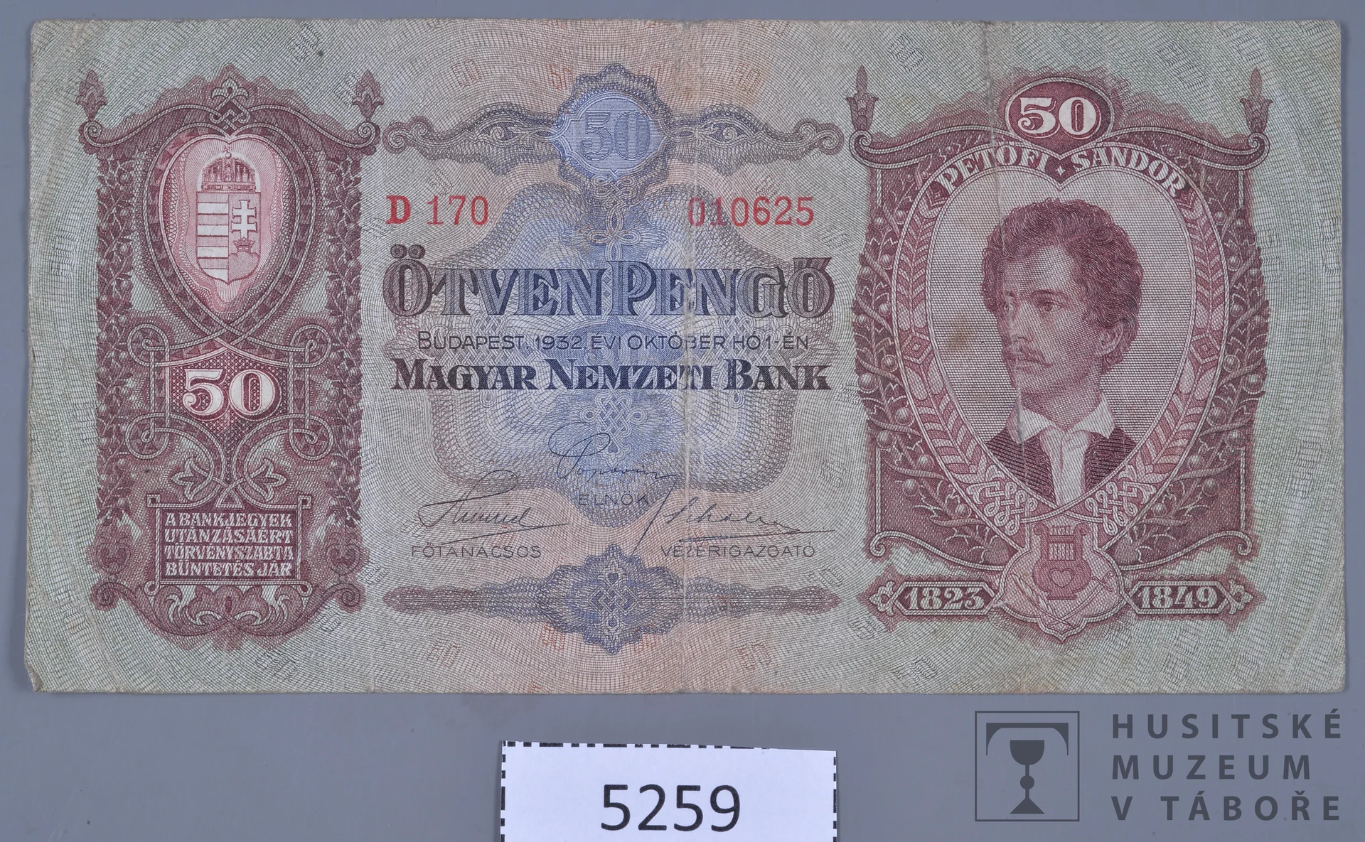 Náhledový obrázek předmětu Bankovka