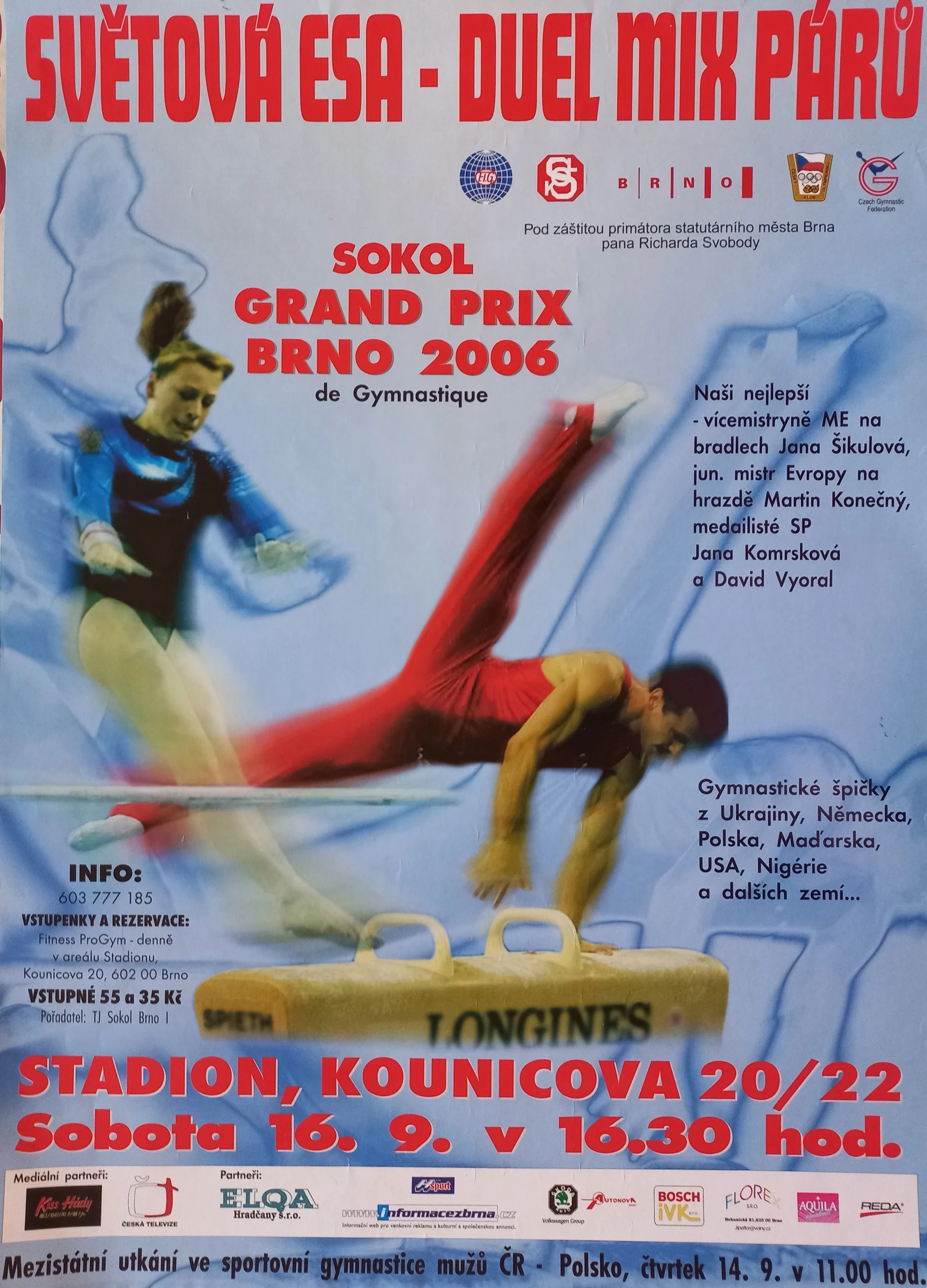 Náhledový obrázek předmětu Grand Prix de Gymnastique. Brno 2006