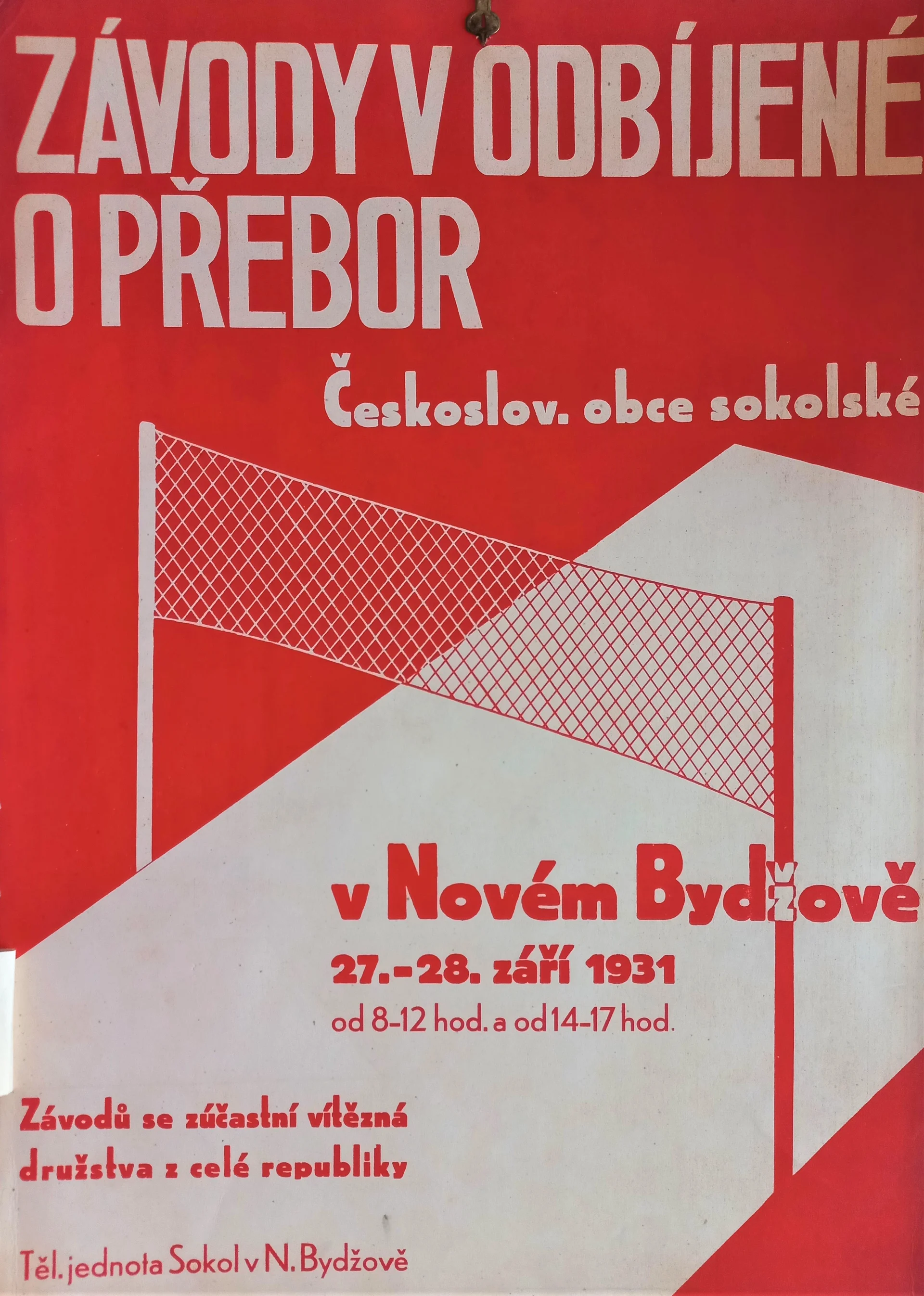 Náhledový obrázek předmětu Závody v odbíjené o přebor ČOS v Novém Bydžově