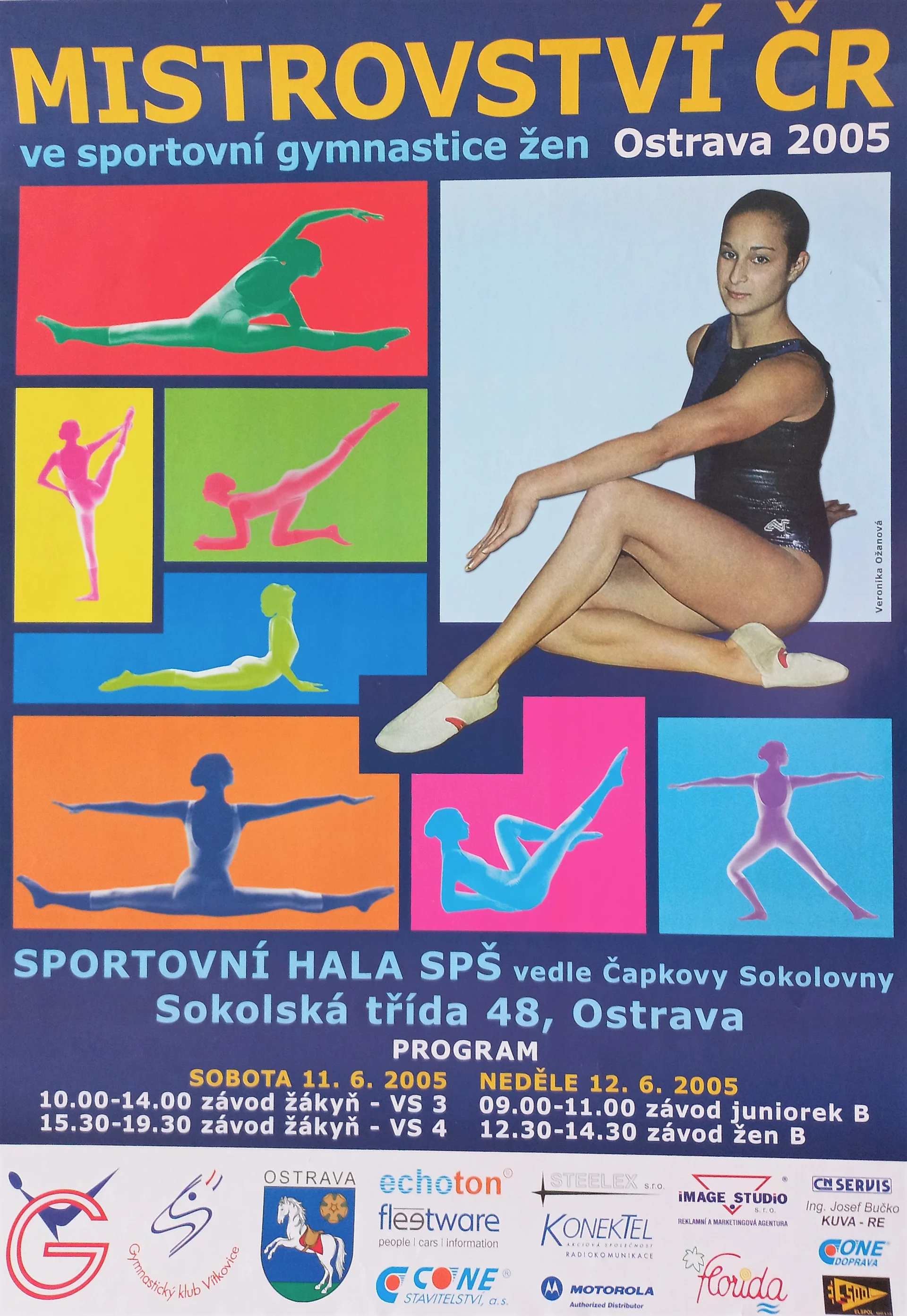 Náhledový obrázek předmětu Mistrovství ČR ve sportovní gymnastice žen. Ostrava 2005