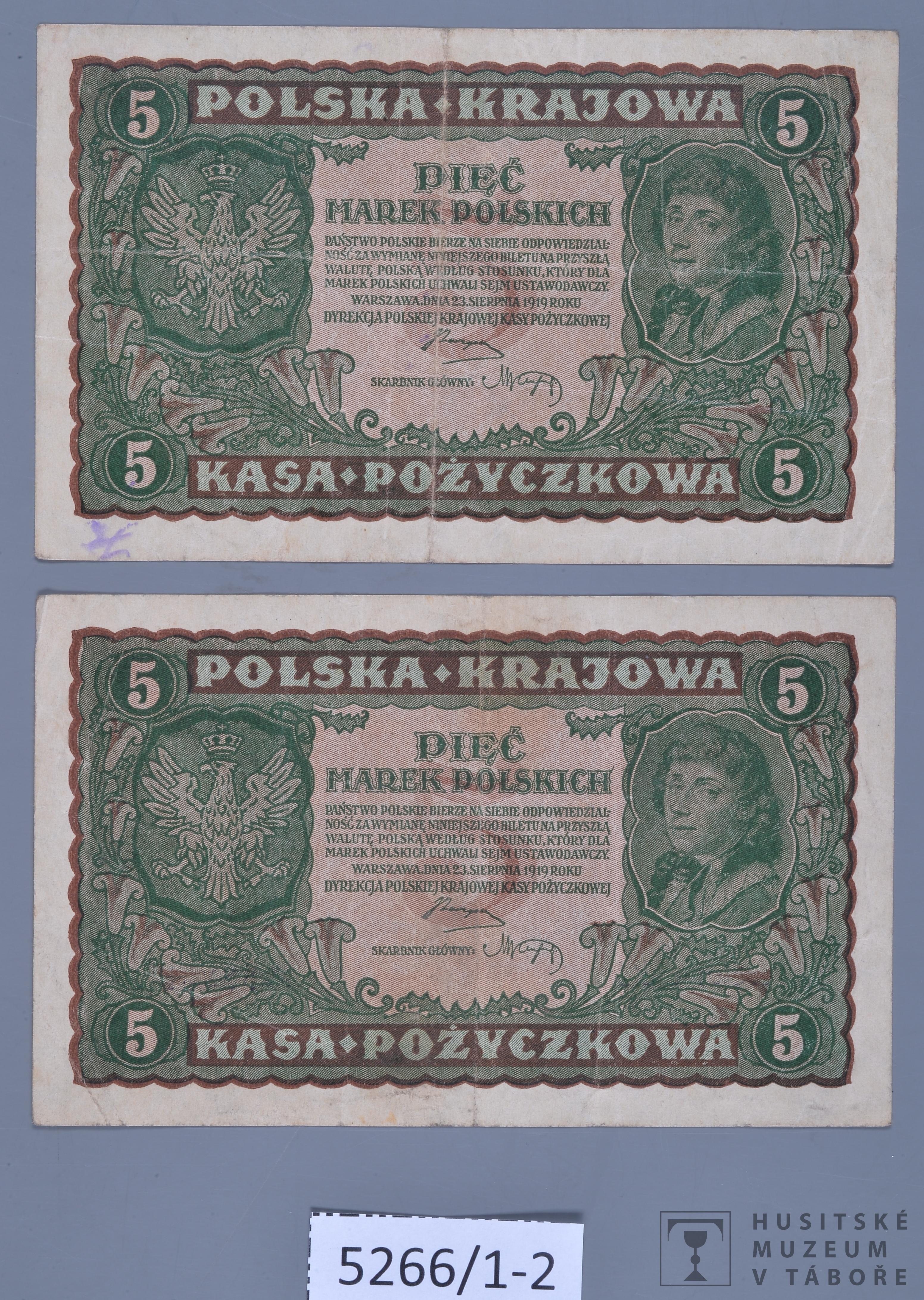 Náhledový obrázek Bankovka - 1