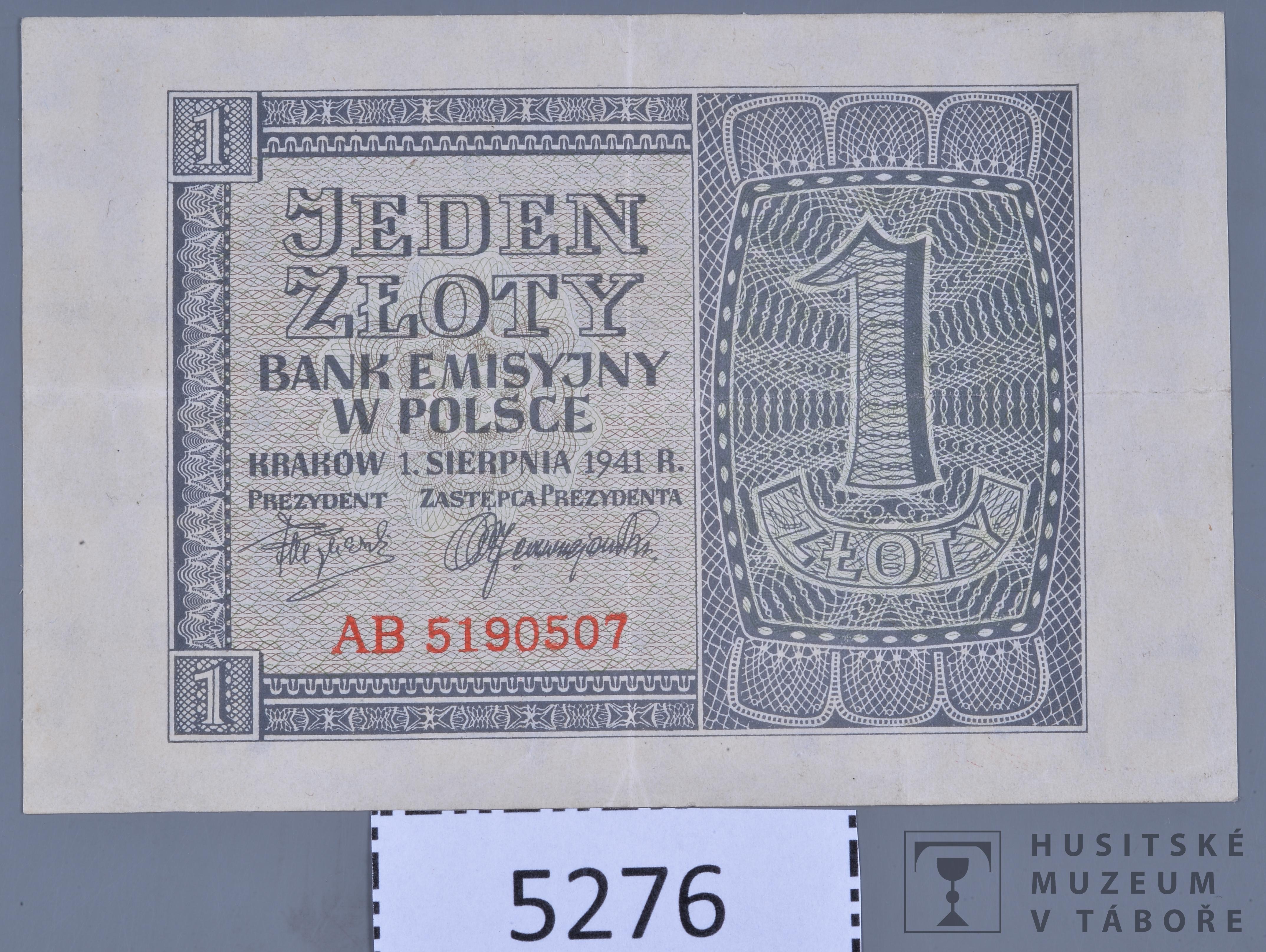 Náhledový obrázek Bankovka - 1
