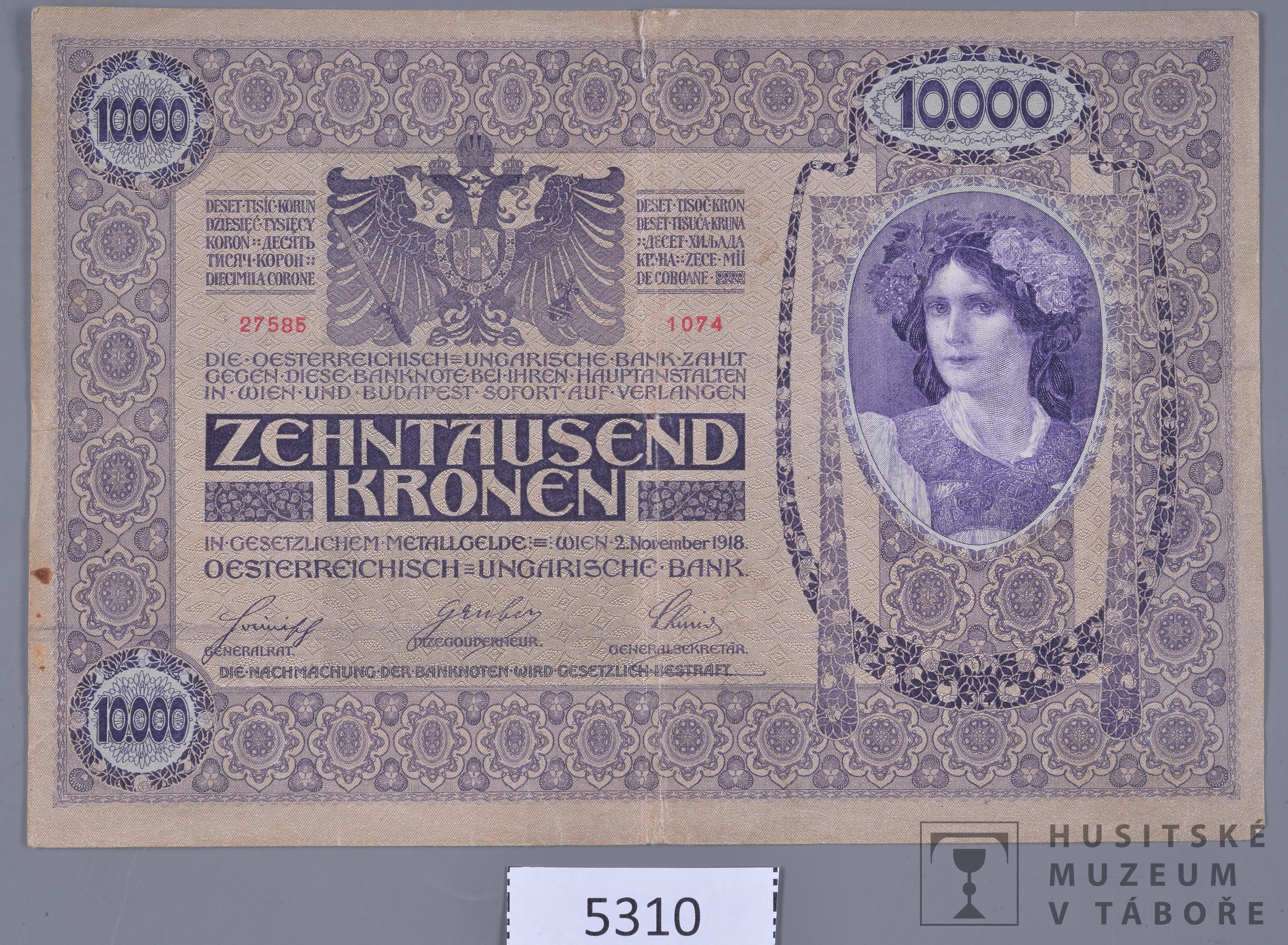 Náhledový obrázek Bankovka - 1