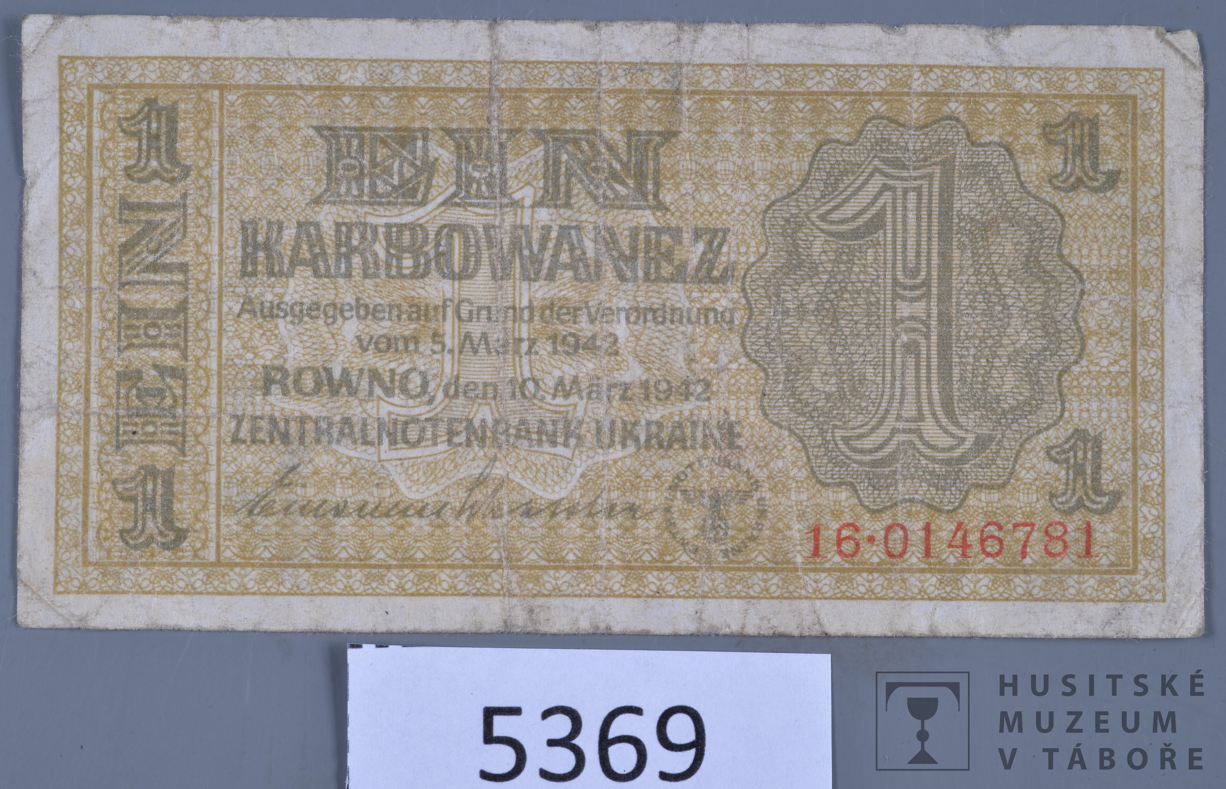 Náhledový obrázek Bankovka - 1