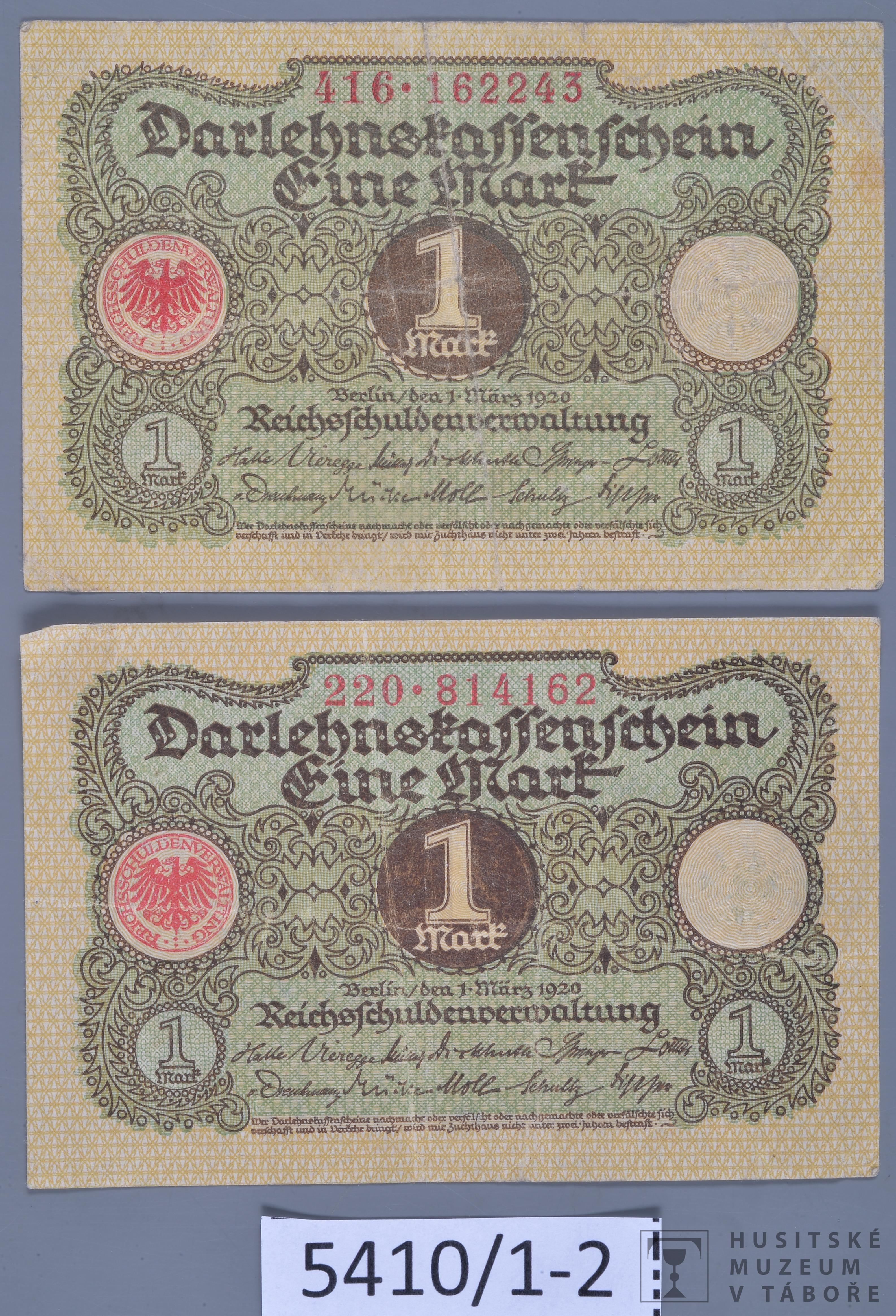 Náhledový obrázek Bankovka - 1