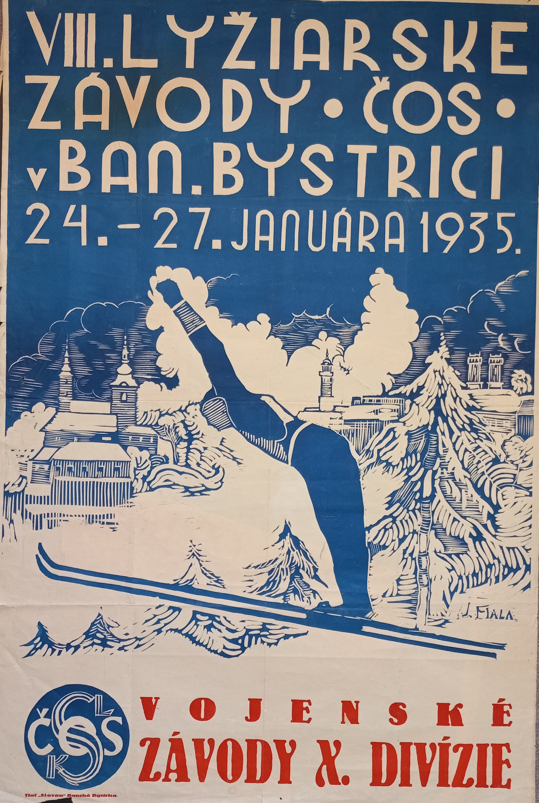 Náhledový obrázek Lyžařské závody ČOS v Banské Bystrici - 1