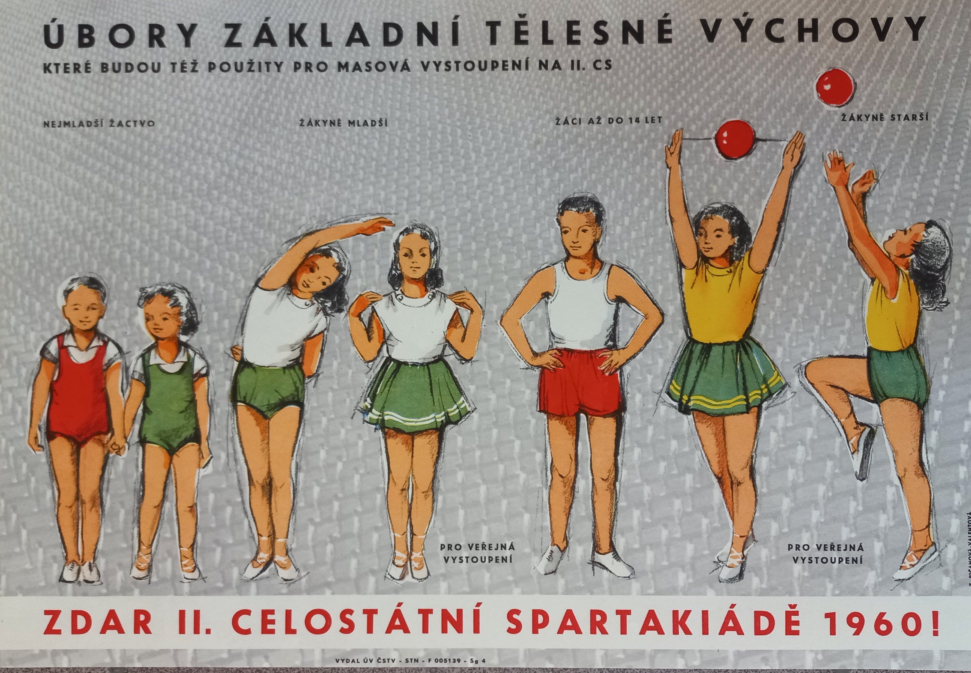 Náhledový obrázek Československá spartakiáda 1960 - 1