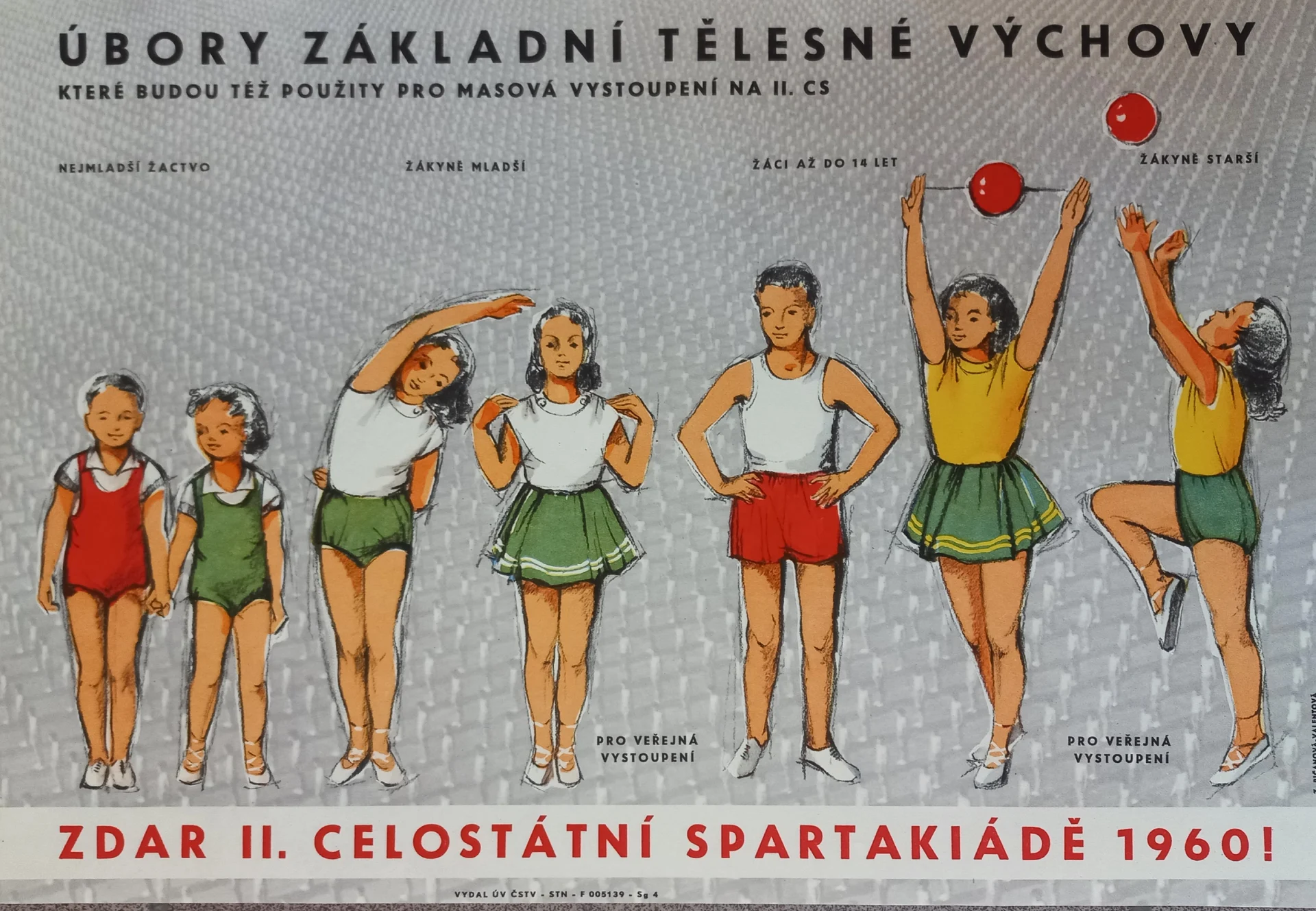 Náhledový obrázek předmětu Československá spartakiáda 1960
