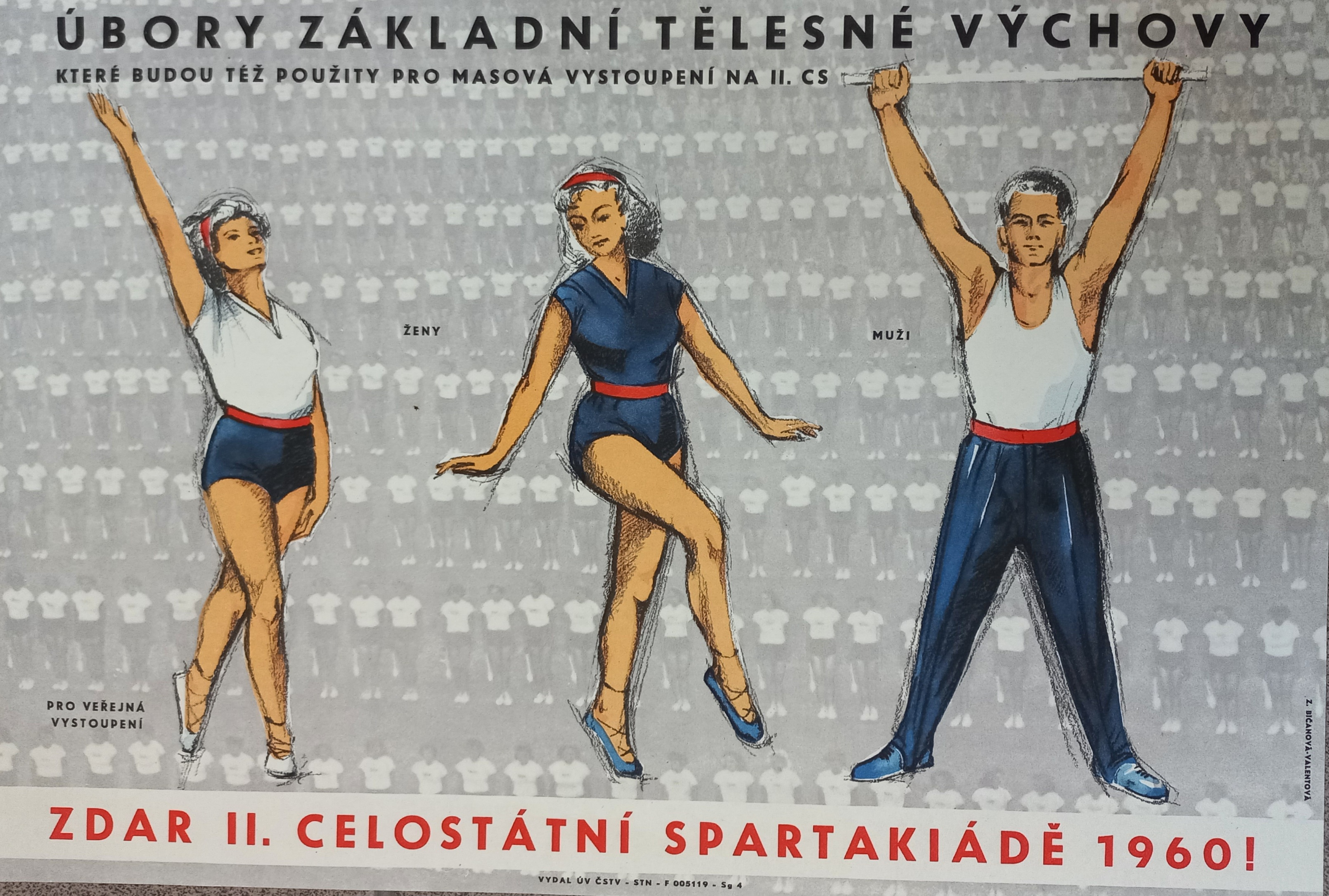 Náhledový obrázek Československá spartakiáda 1960 - 1