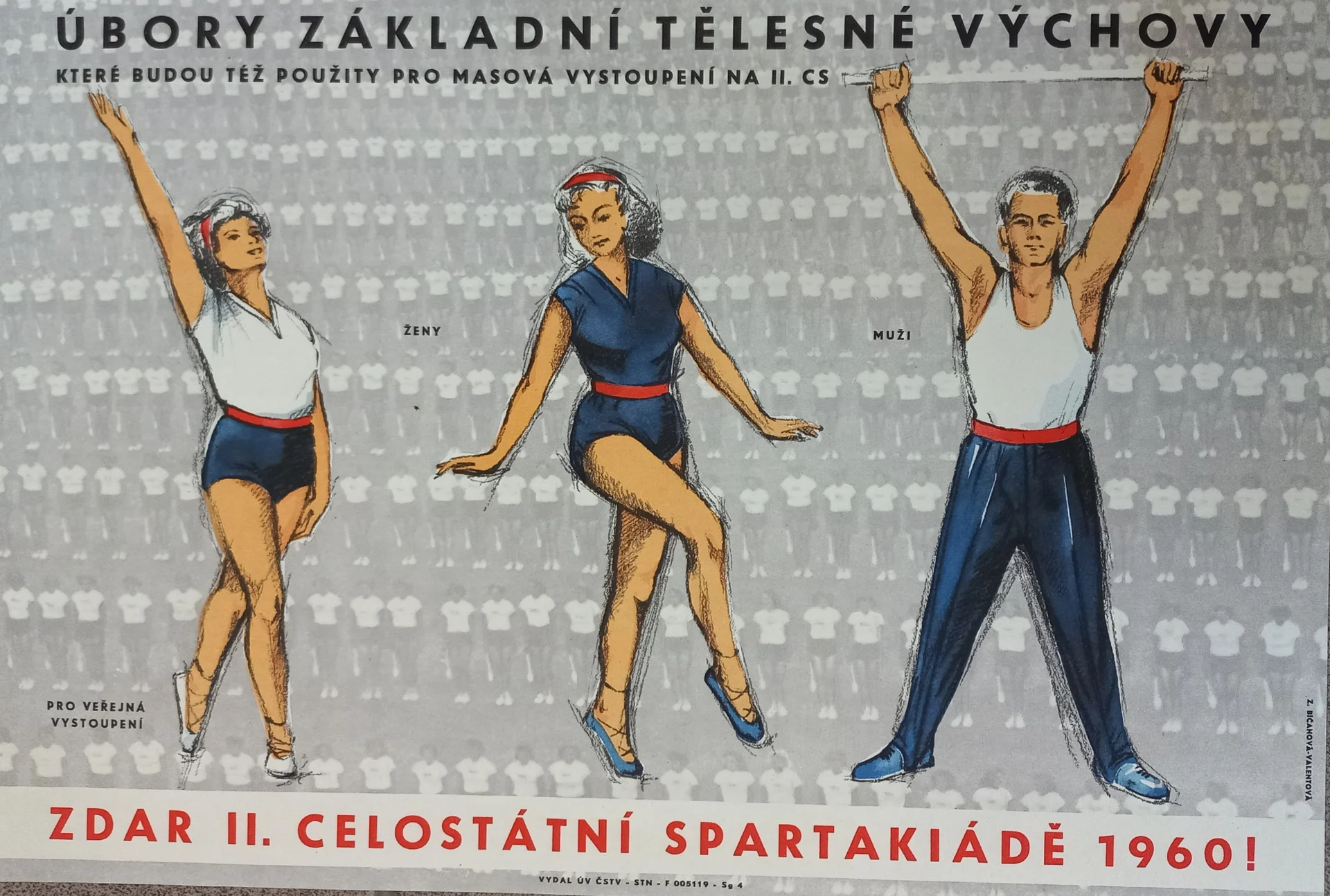 Náhledový obrázek předmětu Československá spartakiáda 1960