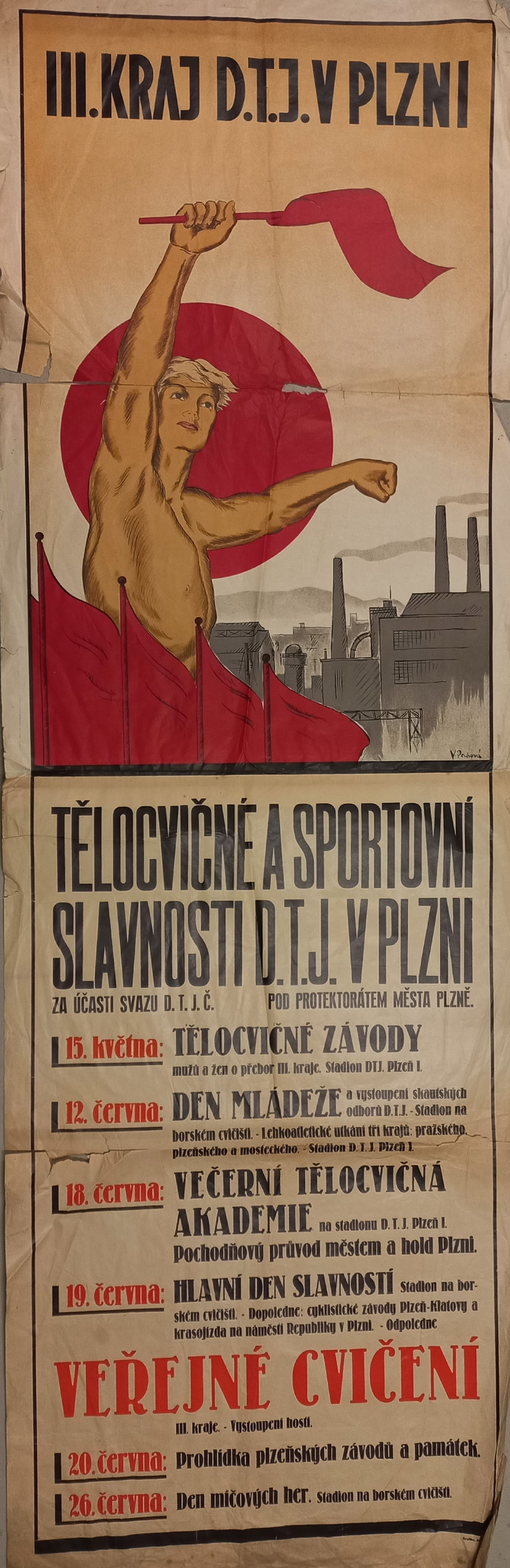 Náhledový obrázek Tělocvičné a sportovní slavnosti DTJ v Plzni - 1