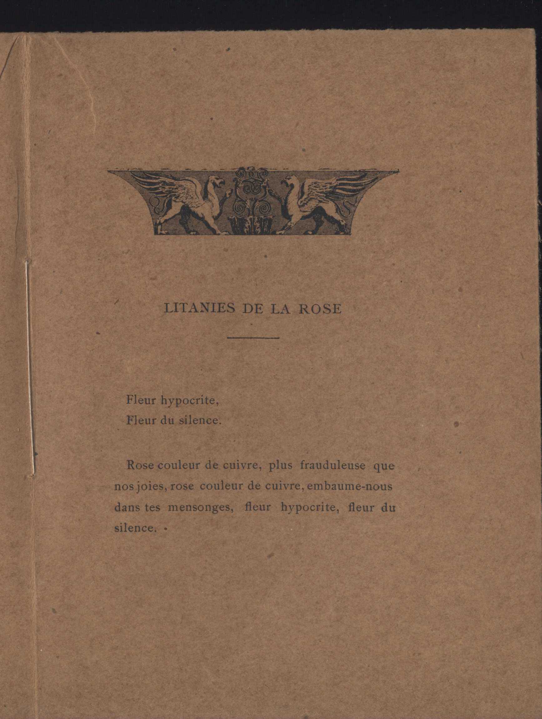 Náhledový obrázek Litanies de la Rose - 4