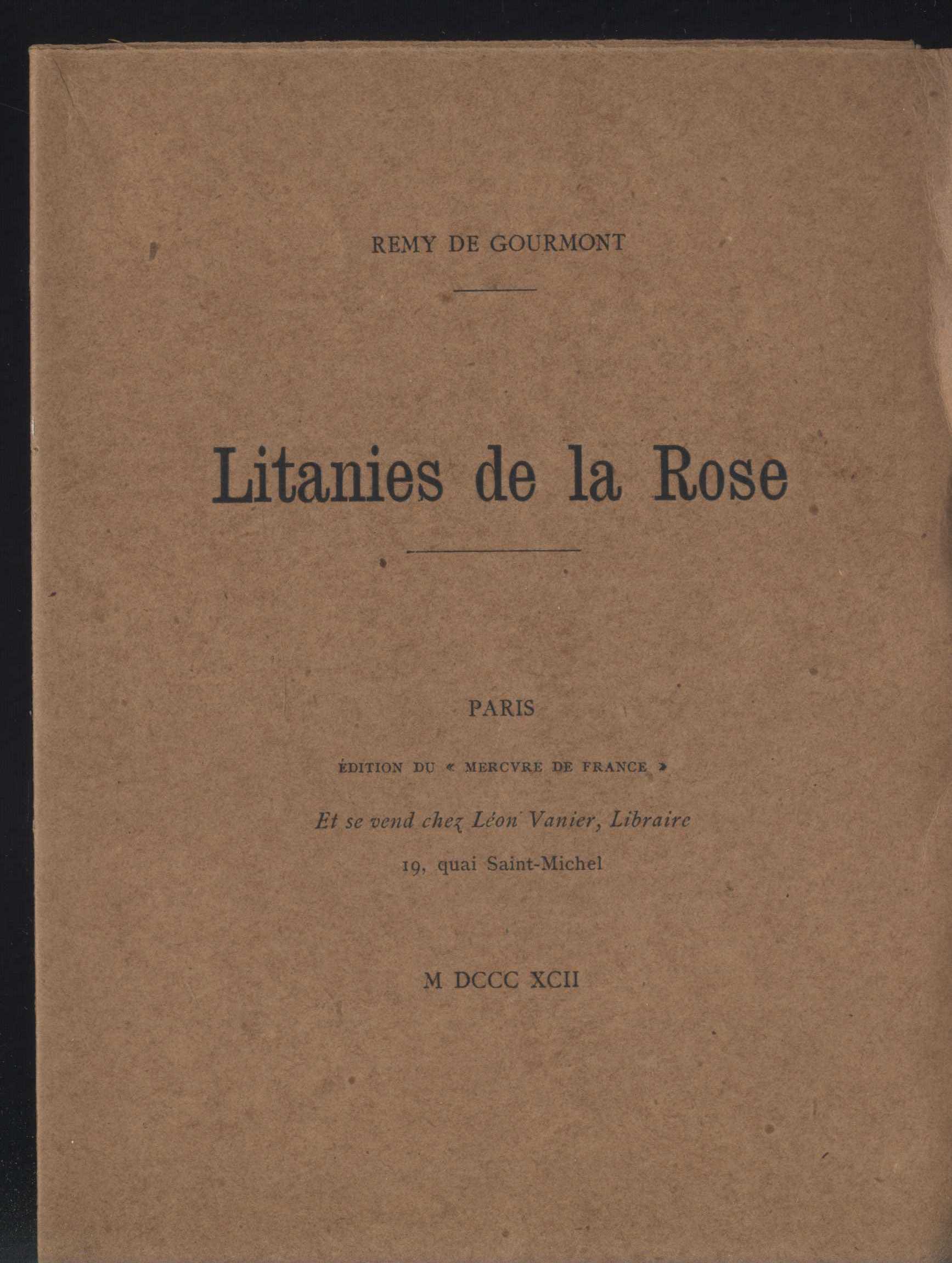 Náhledový obrázek Litanies de la Rose - 3