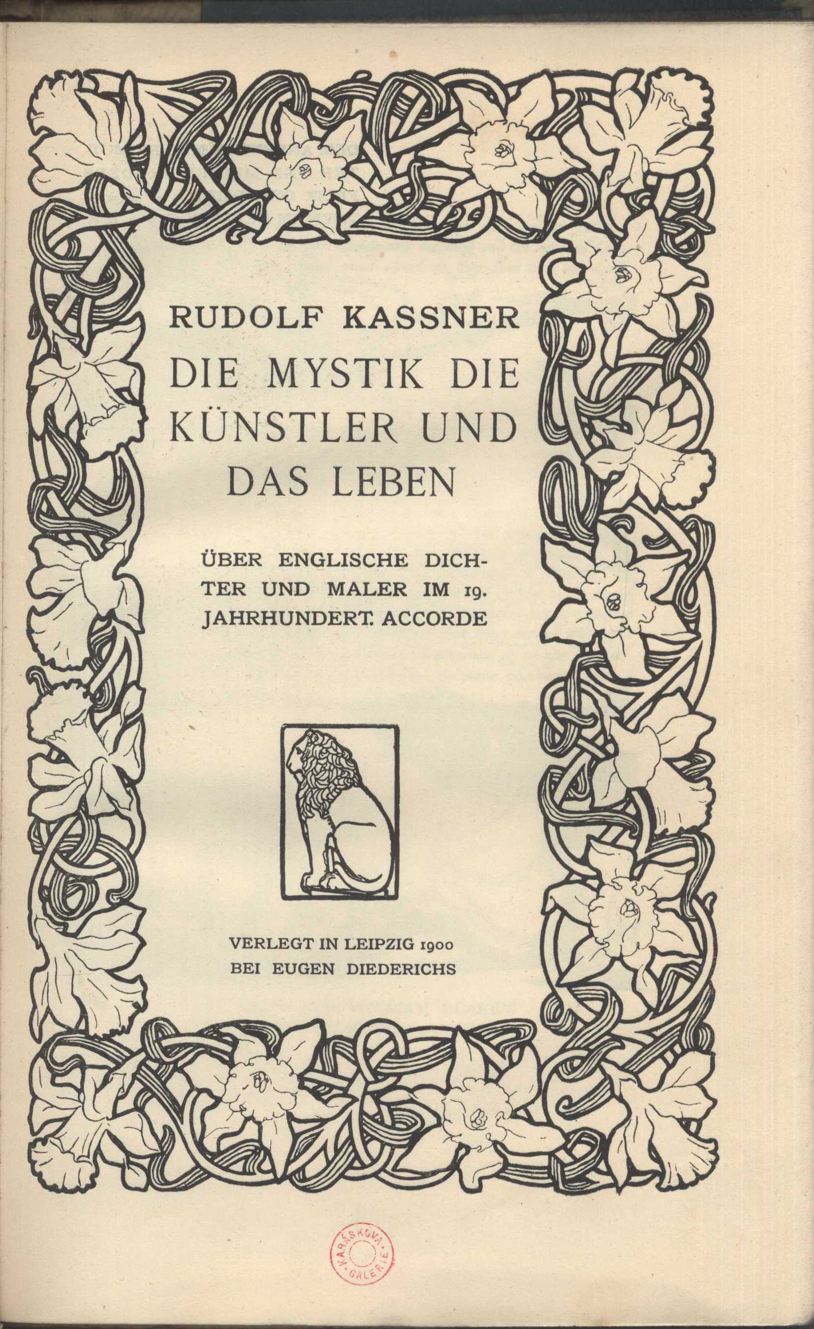 Náhledový obrázek Die Mystik die Künstler und das Lebe - 2