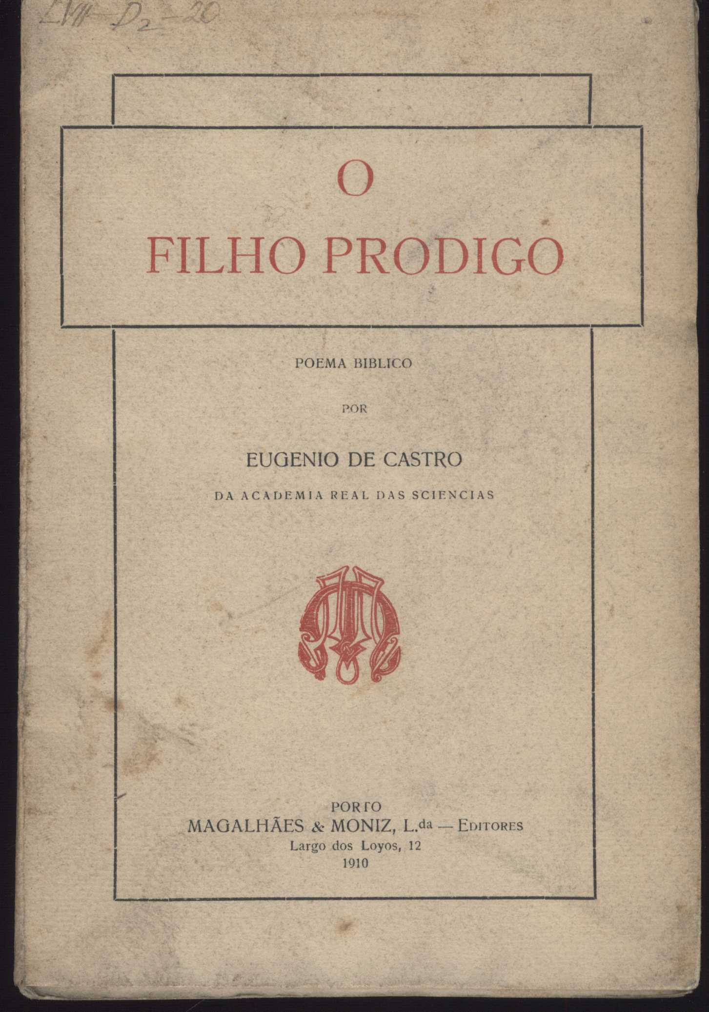 Náhledový obrázek O Filho prodigo - 1